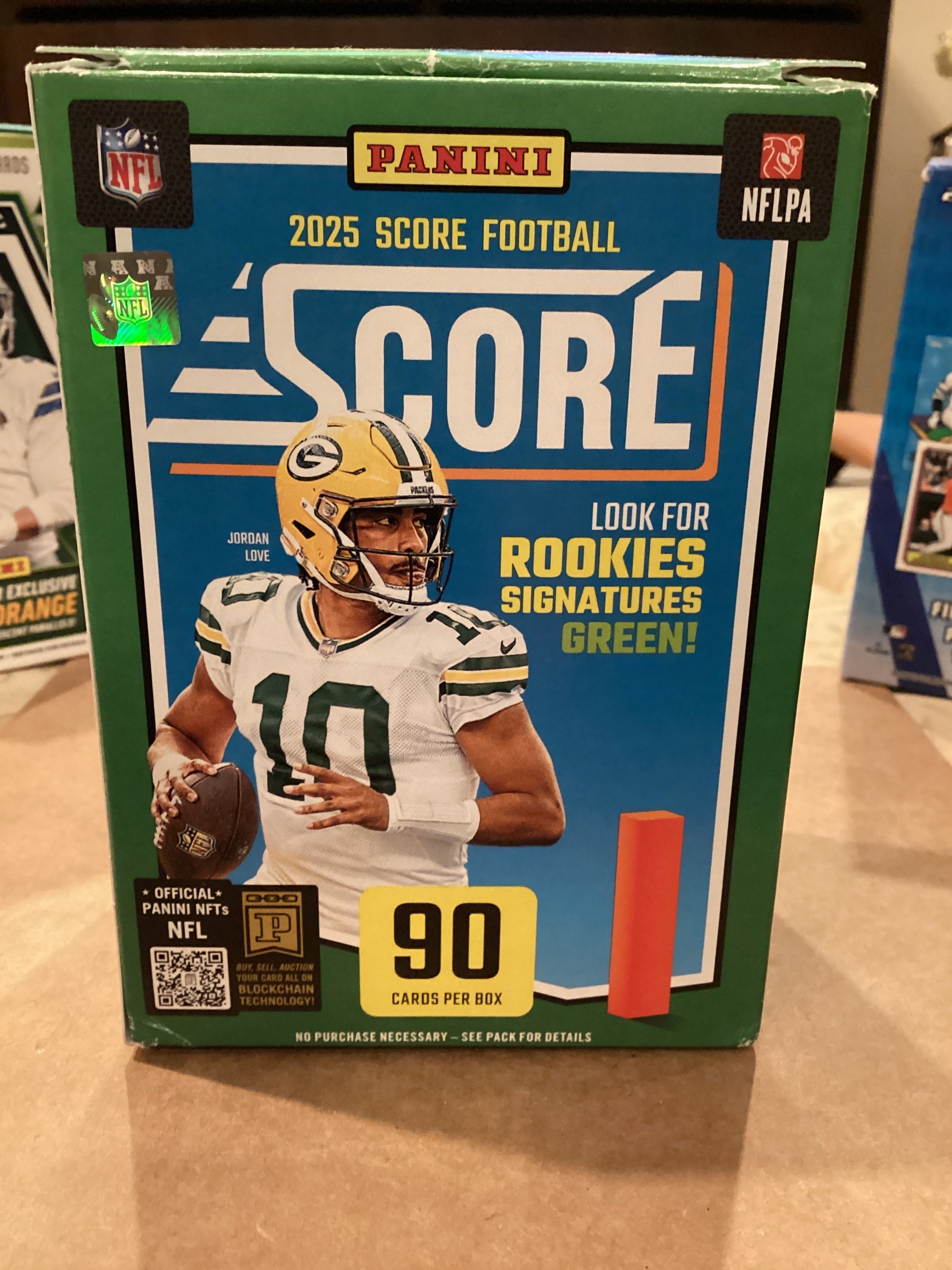 NFL 2020-25 UnGraded Raw Cards