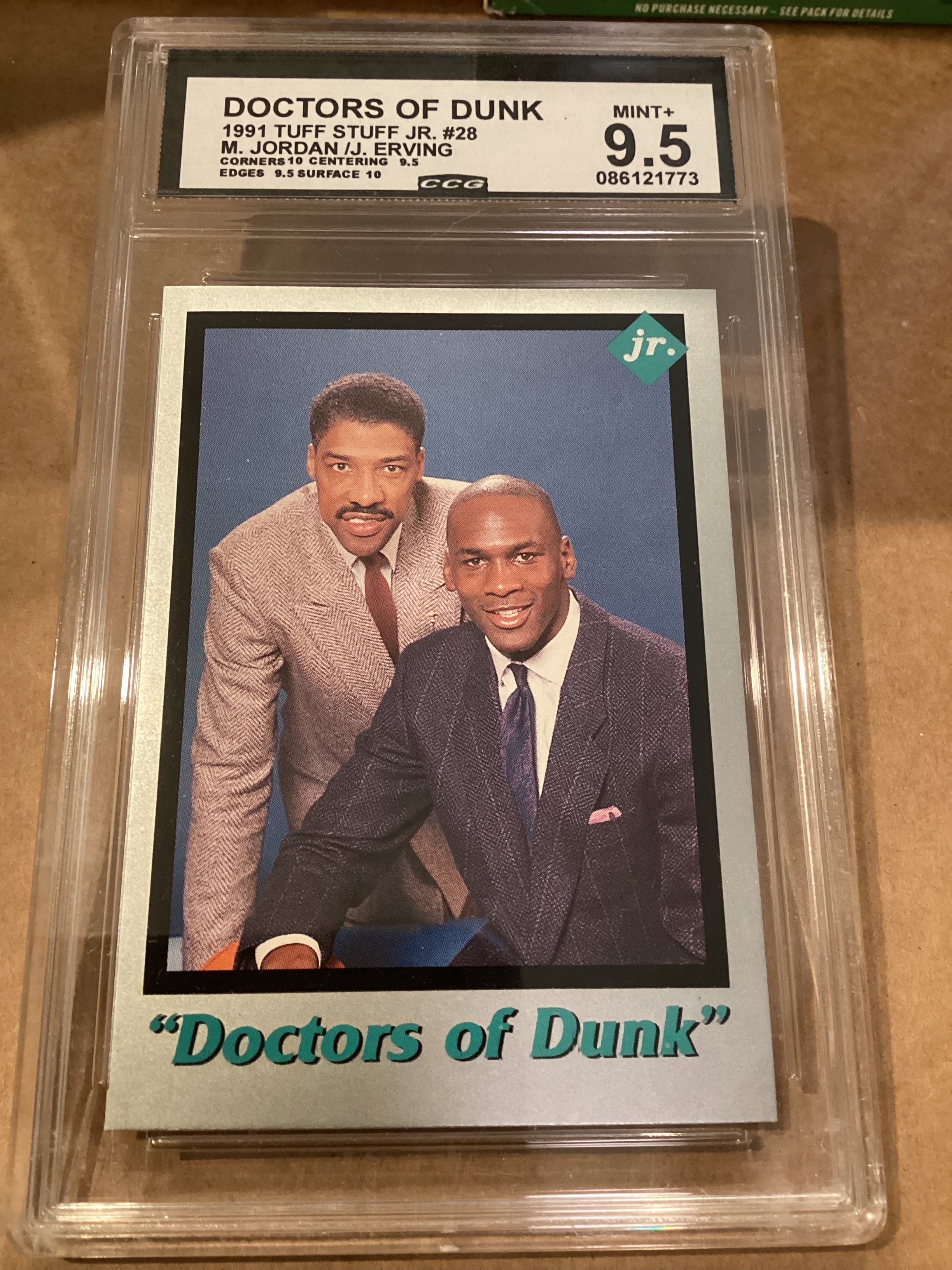M.jordan/J.Irving 1991 Doctors of Dunk 9.5 mint