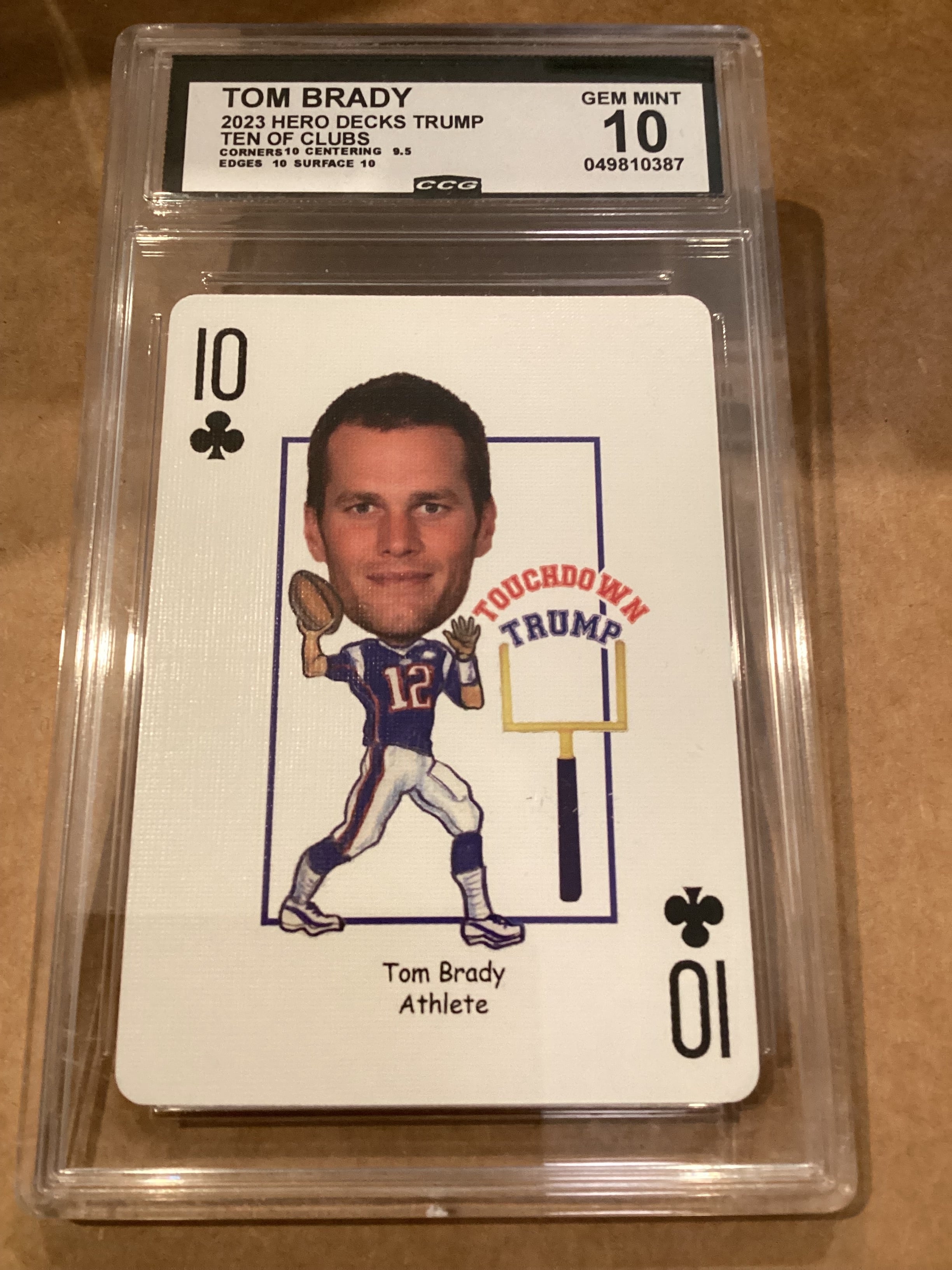 Tom Bradley Hero Decks 2023 CCG 10 GEM MINT