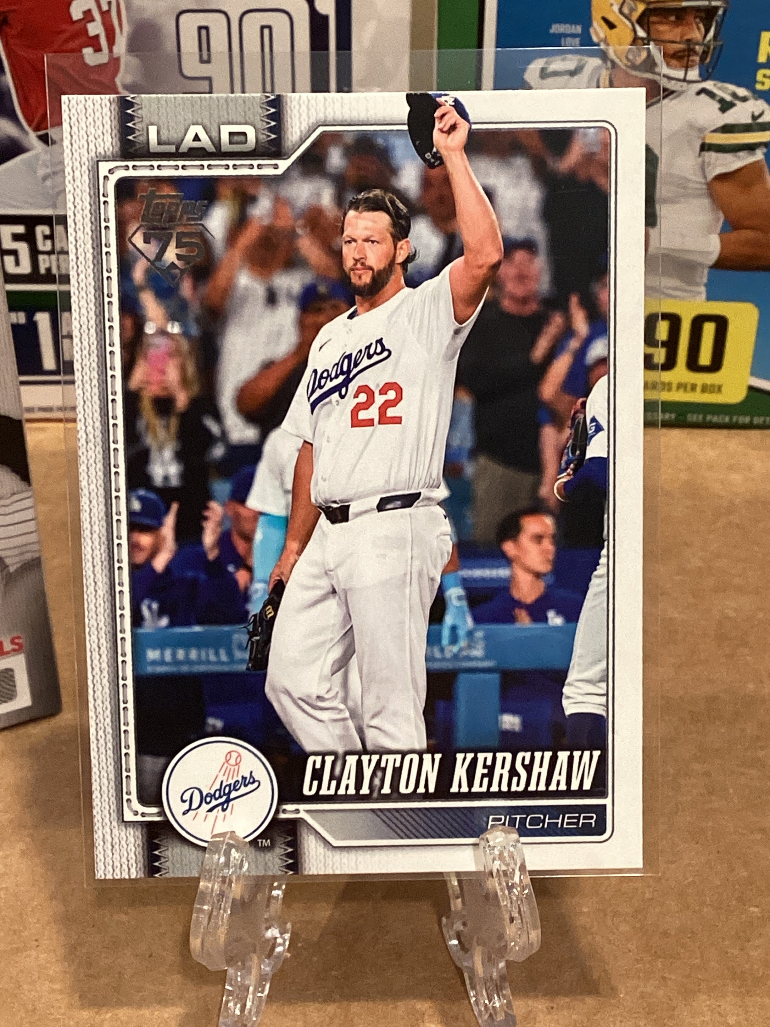 2026 Topps Series 1 Clayton Kershaw base Ungraded GM10
