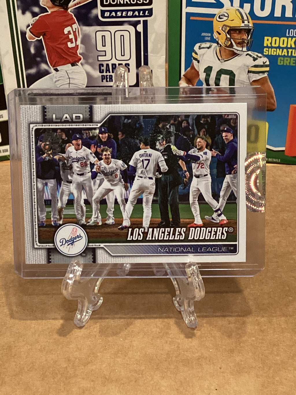 2026 Topps Series 1, LA Dodgers team card, Ungraded