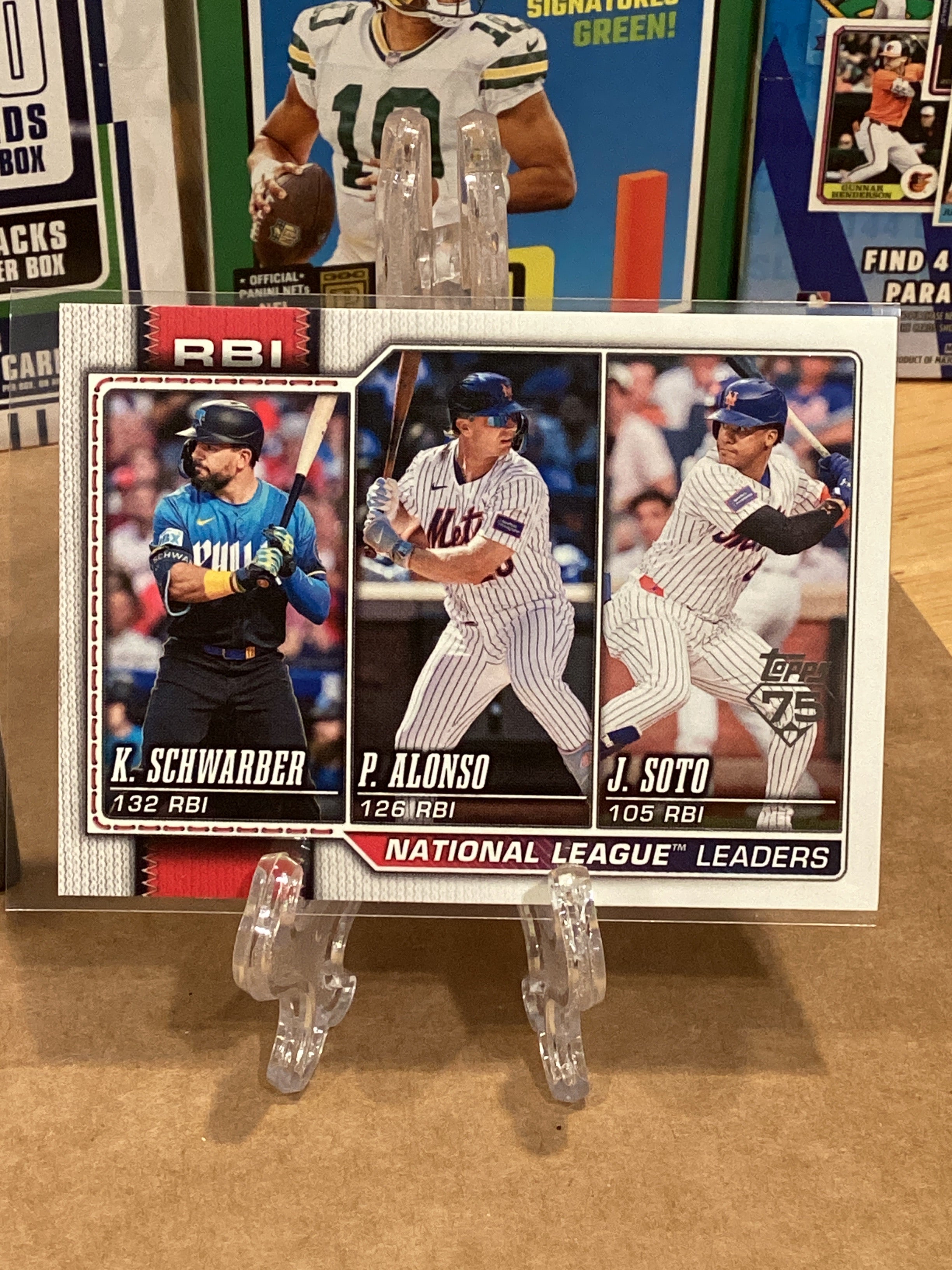 2026 Topps Series 1 RBI National League Leaders. #11 GM10