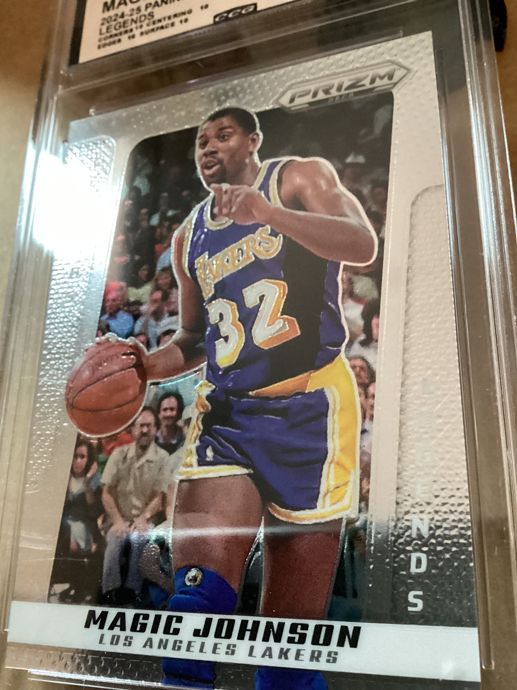 Magic Johnson 2024-25 panini Legends Gem Mint 10