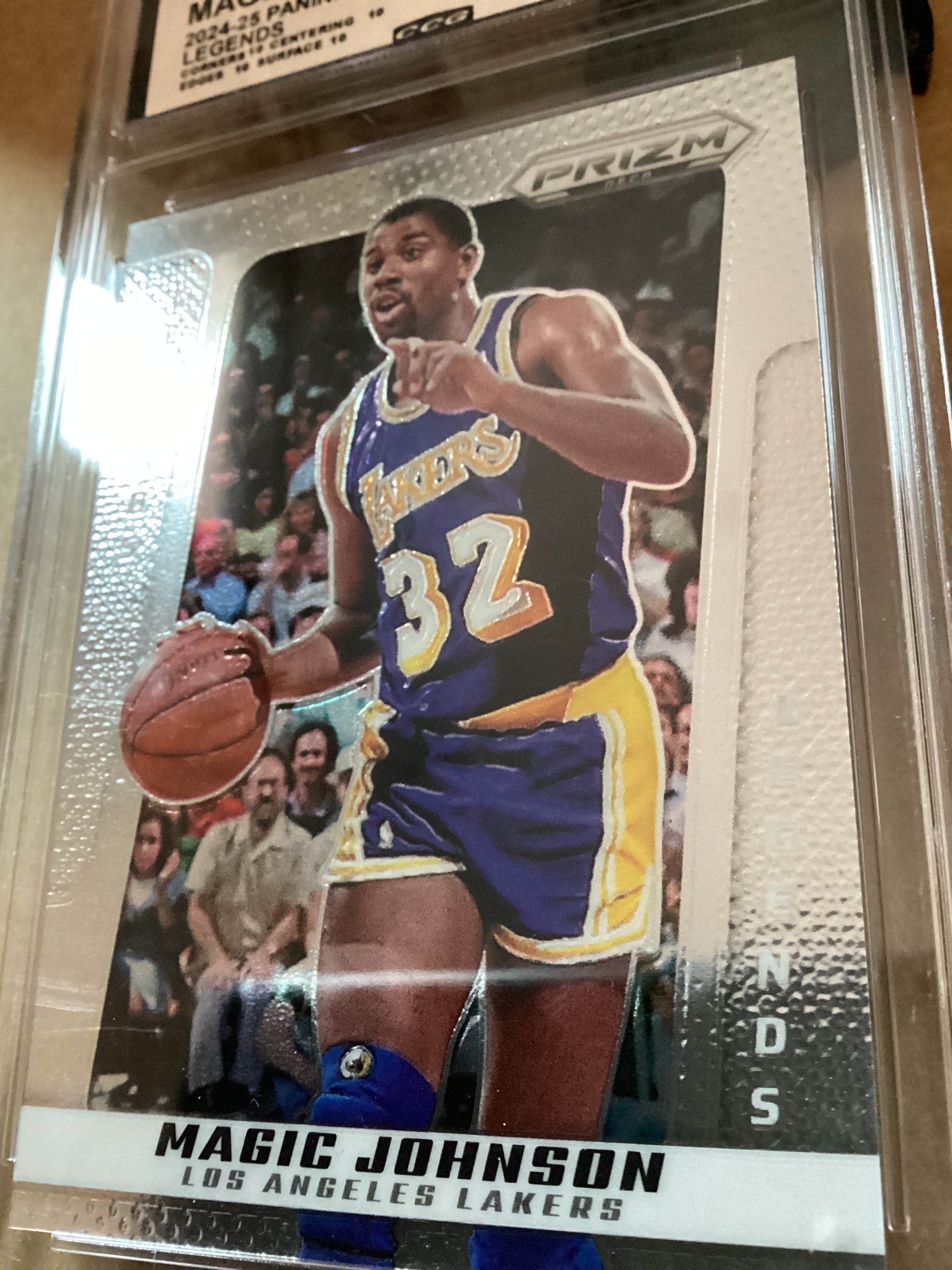 Magic Johnson 2024-25 panini Legends Gem Mint 10