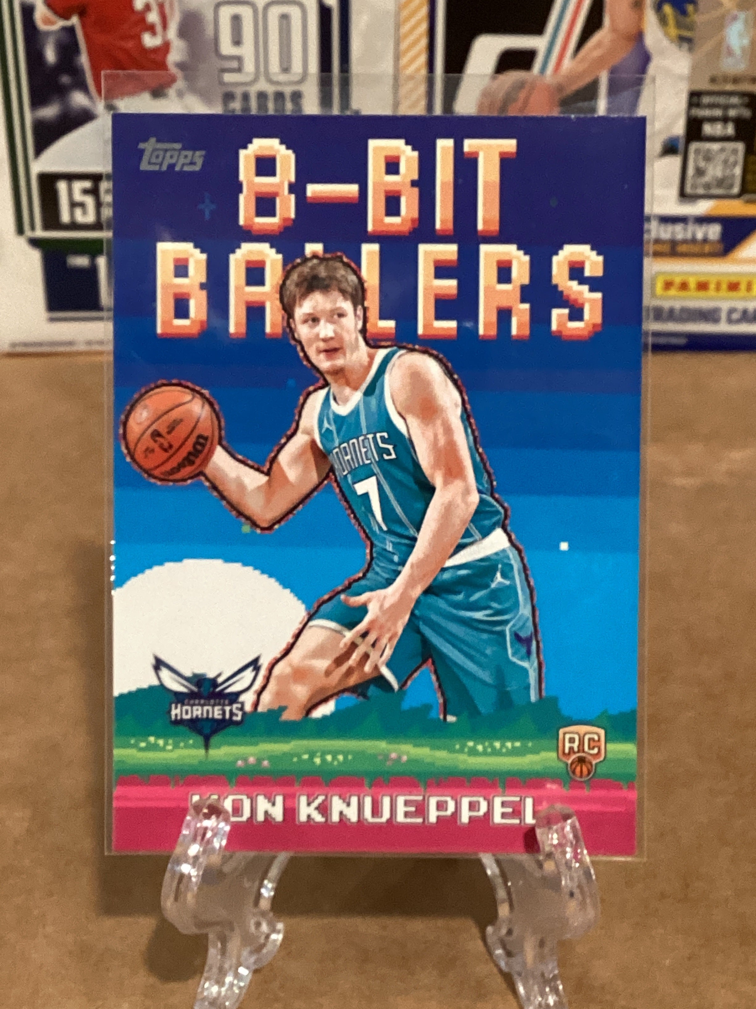 2025 NBA Kon Knueppel- Rookie-Topps-8 Bit Ballers-Gem Mint