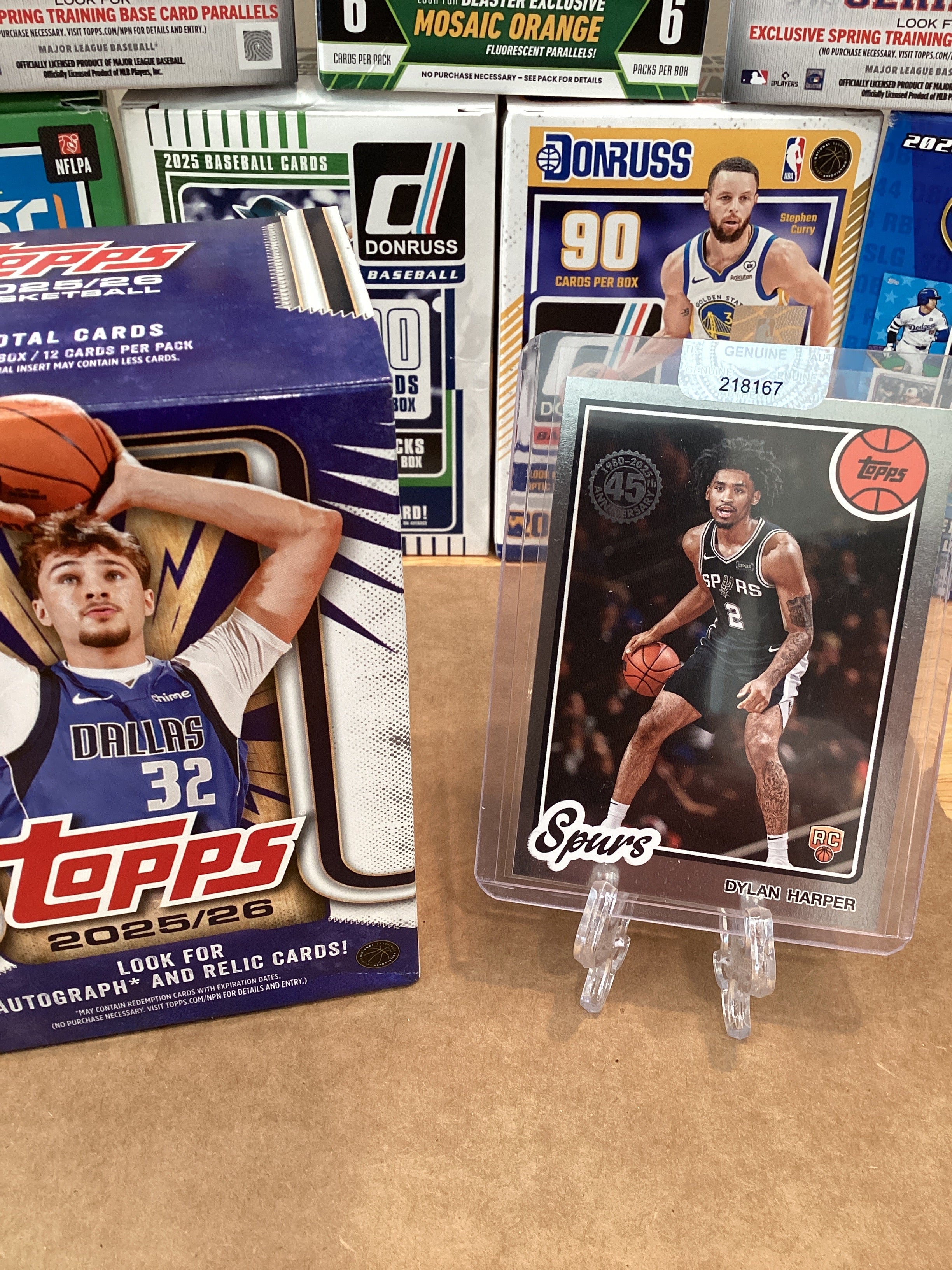 2025-26 Topps Dylan Harper Rookie 80BK-52 GM 10