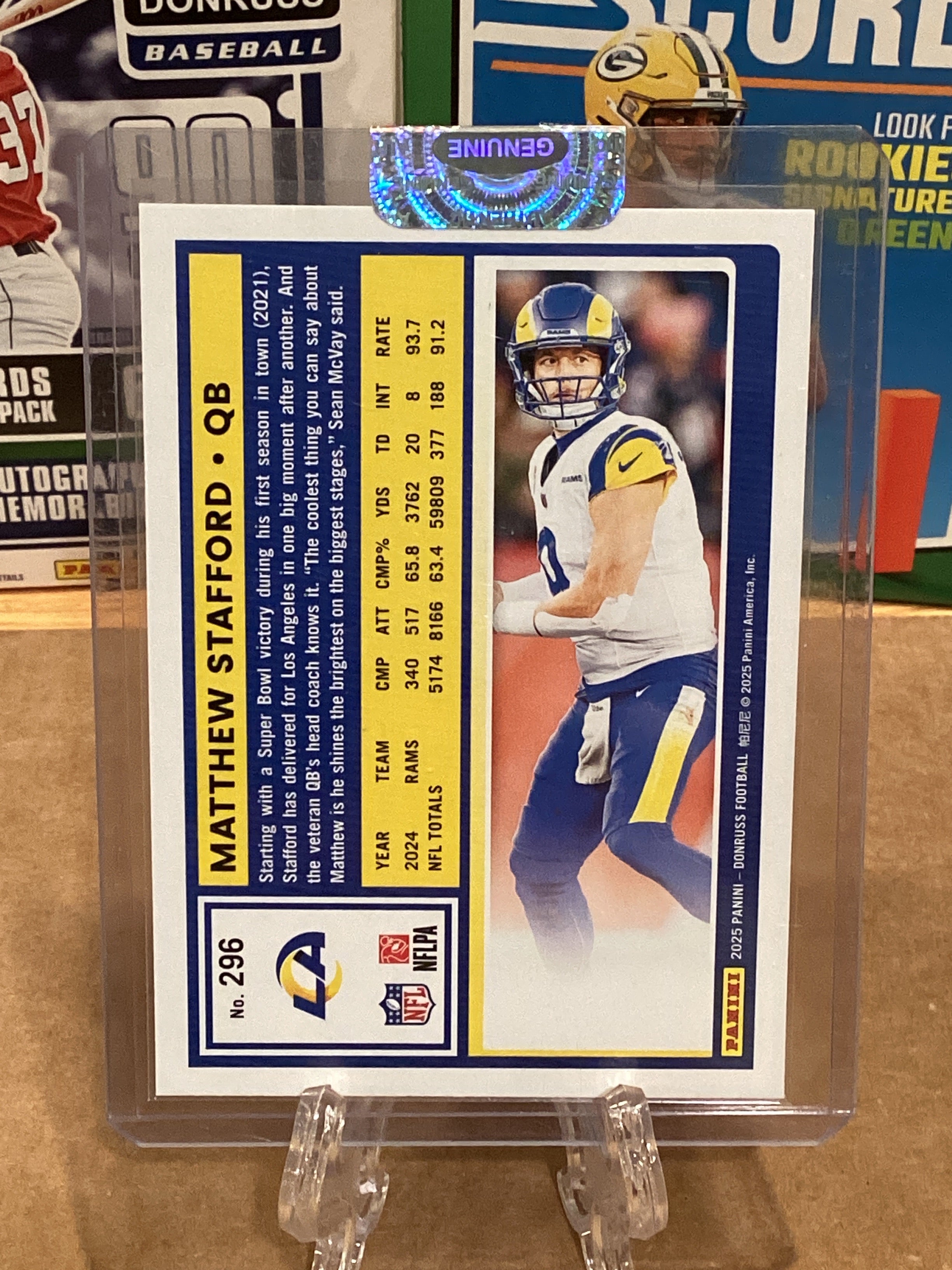 2025 Donruss Press Proof Blue Parallel GM 9.5+ Ungraded