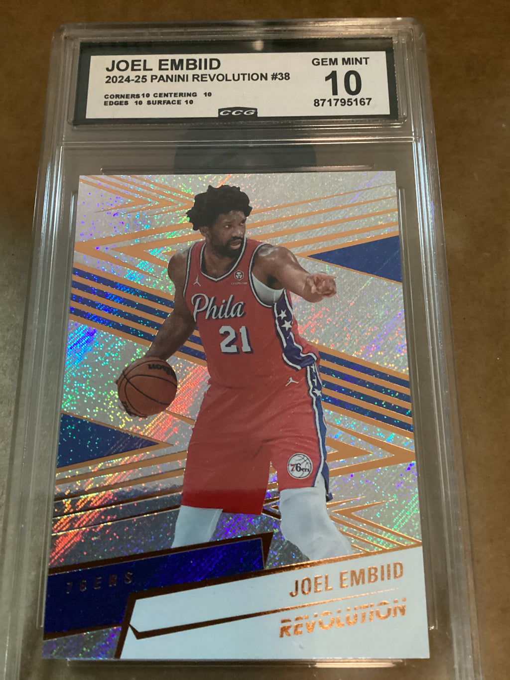 Joel Embid 2024-25 Gem Mint 10