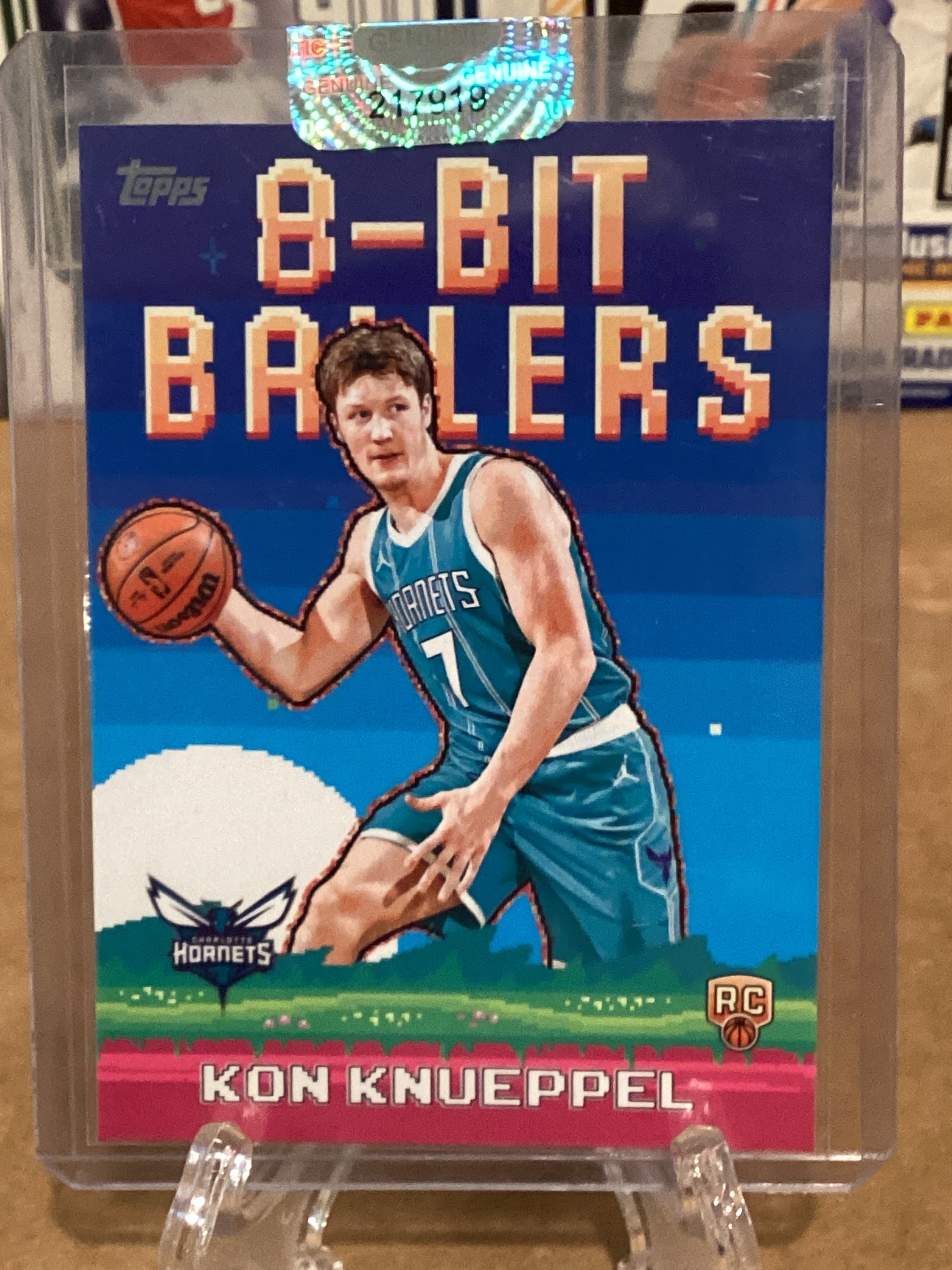 2025 NBA Kon Knueppel- Rookie-Topps-8 Bit Ballers-Gem Mint