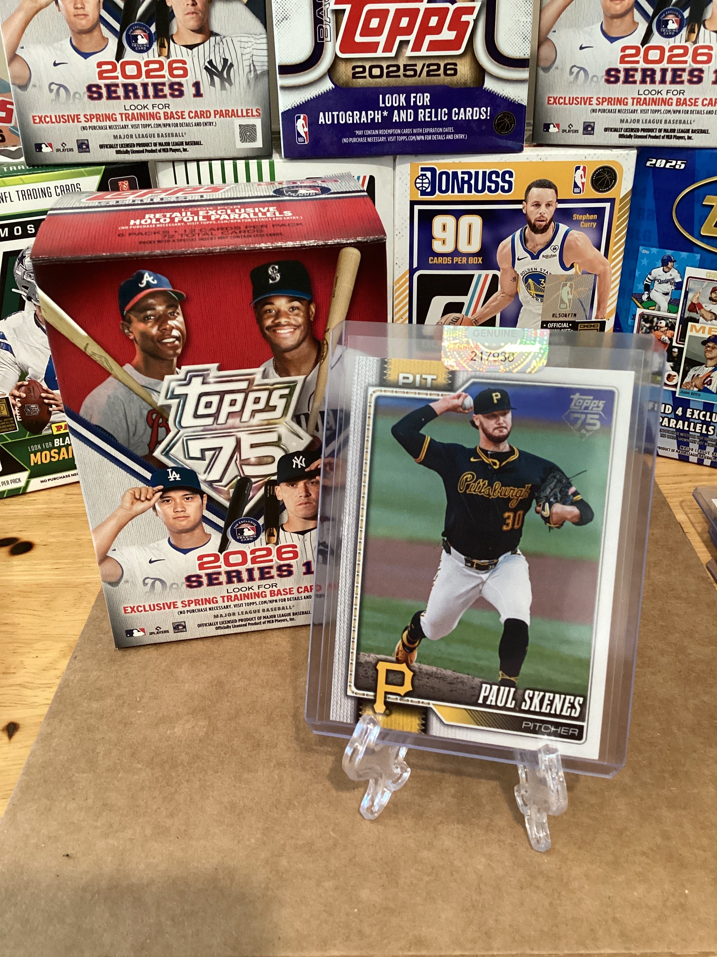 2026 MLB Paul Skenes-Topps/ser1- Base-Gem mint