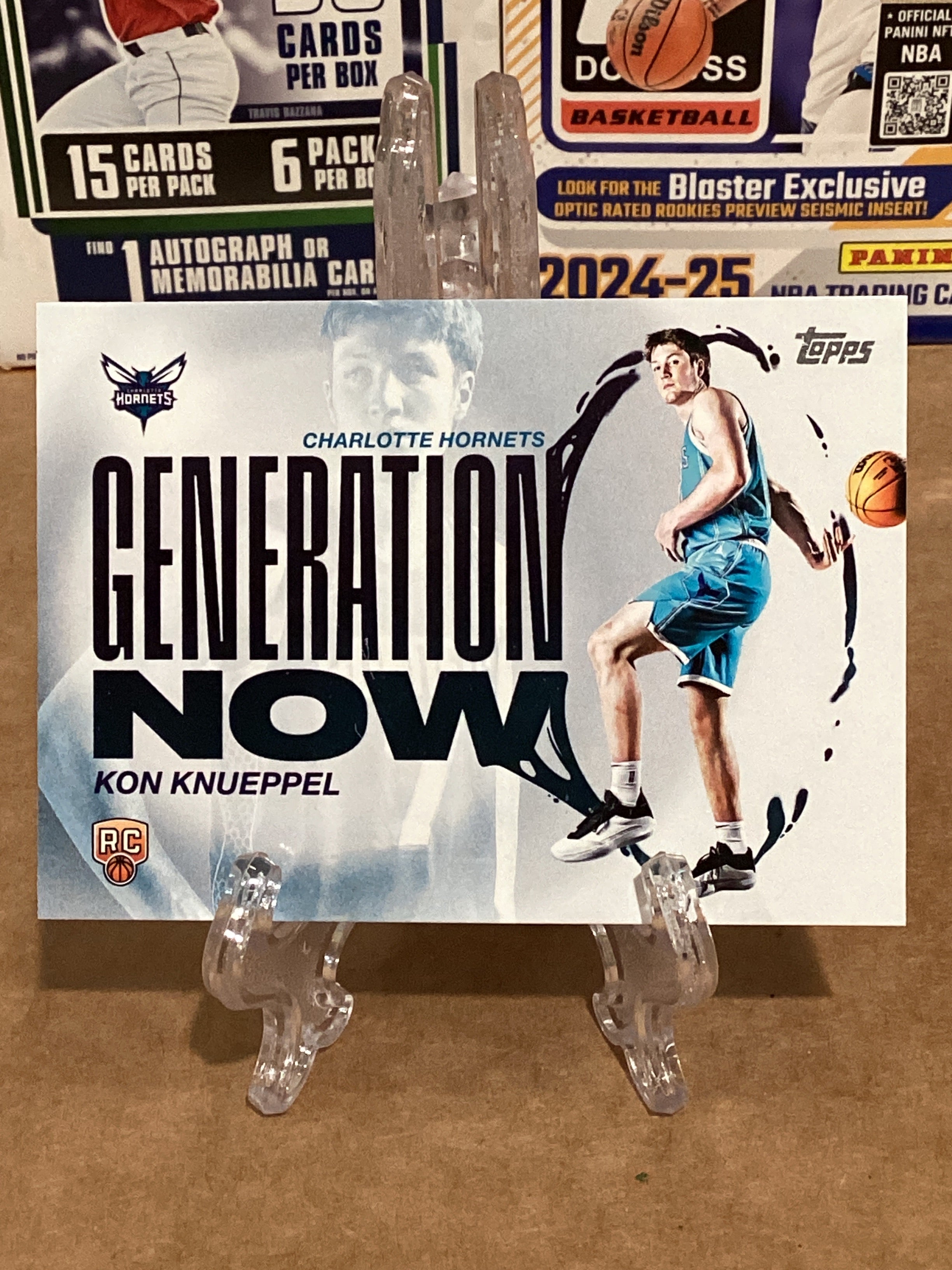 2025 NBA Kon Knueppel, Topps- Rookie-#GN4- Gem mint.