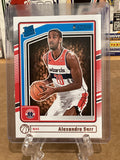 2024-25 NBA Alexander Sarr, Donruss “Rated Rookie”, Gem Mint