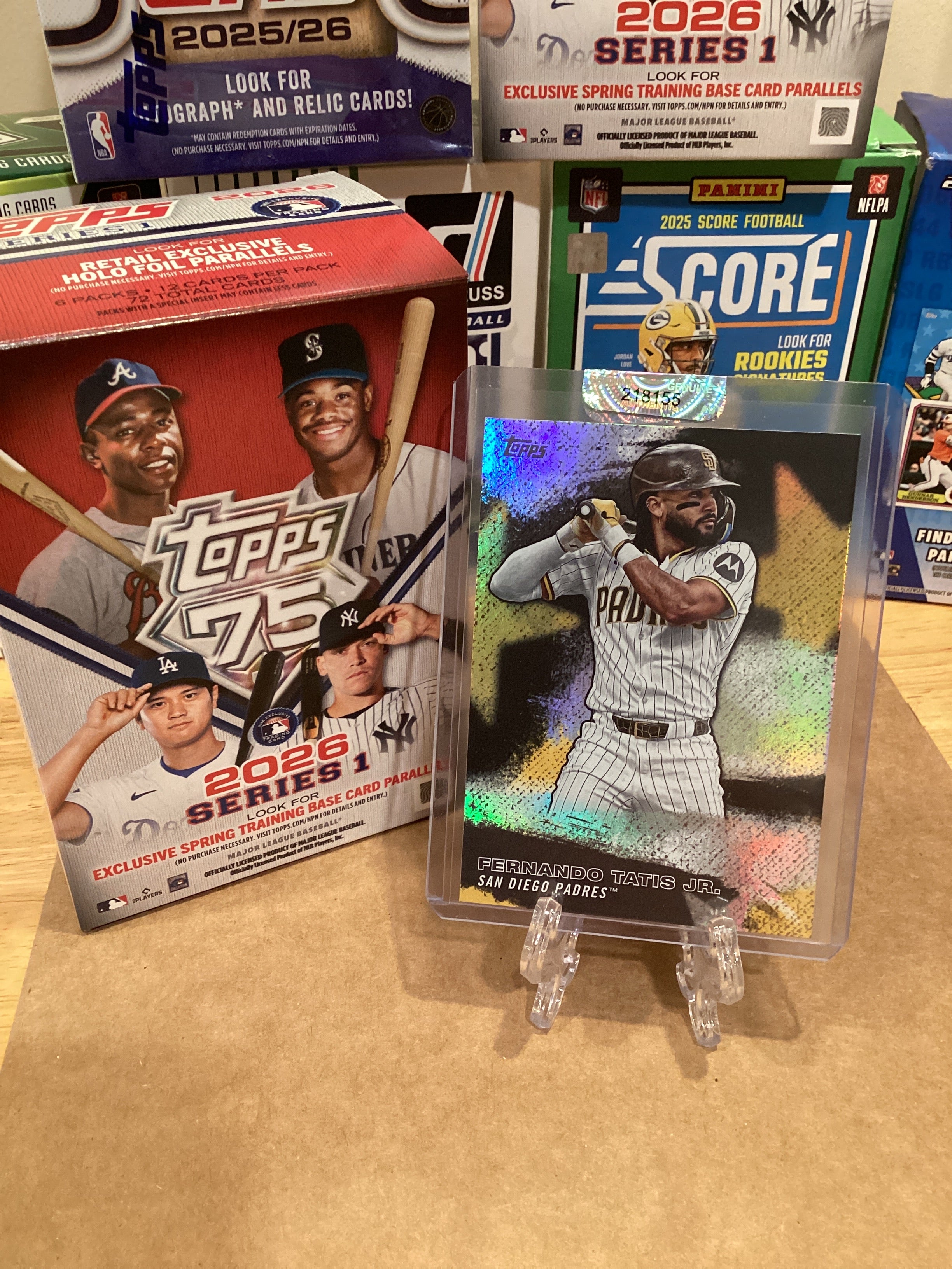 2026 Topps Series 1 Fernando Tatis Junior SMLB-3 refactor GM10