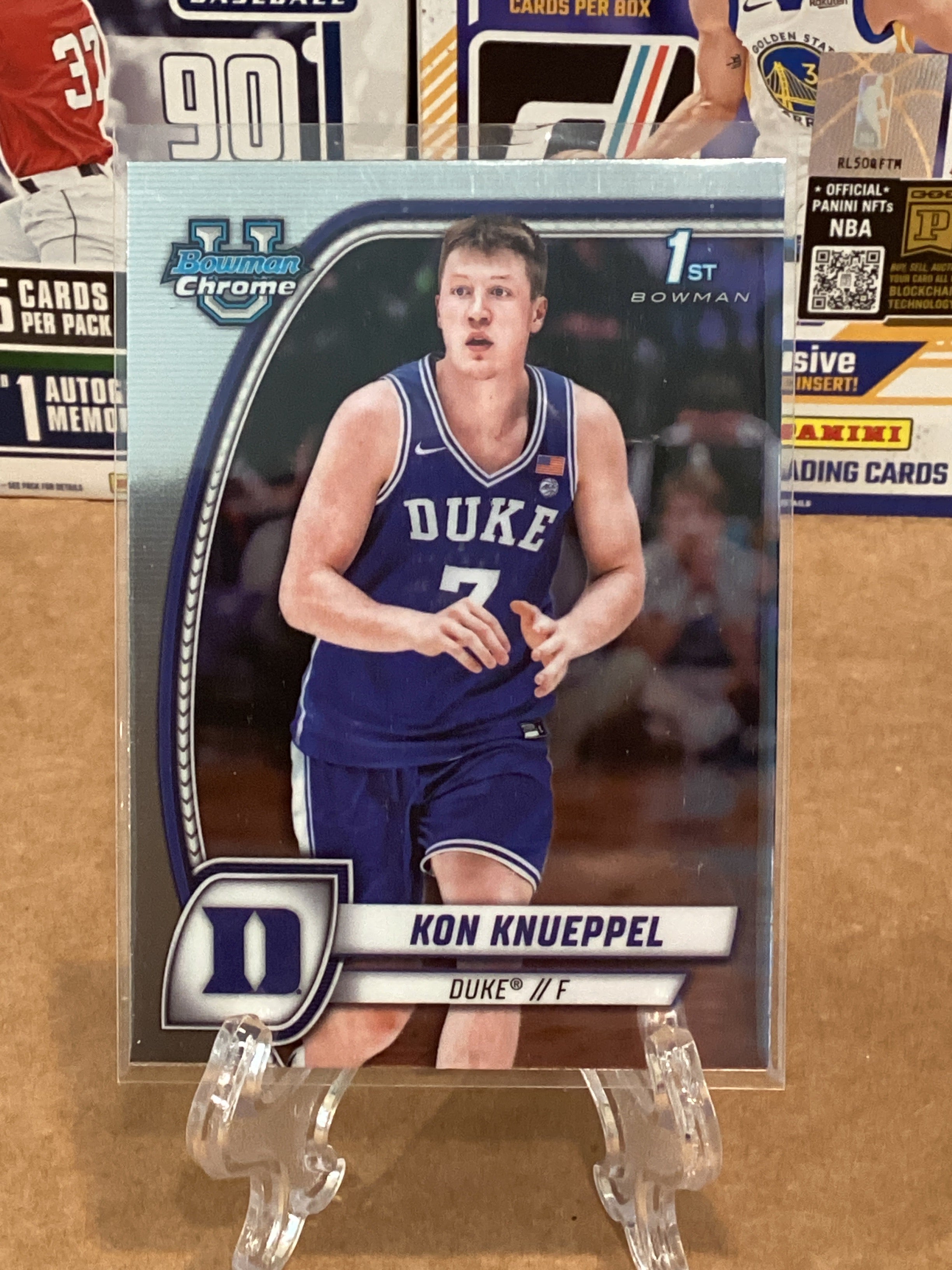 2025 NBA Kon Knueppel Bowman U Chrome #48 GM 9.8+
