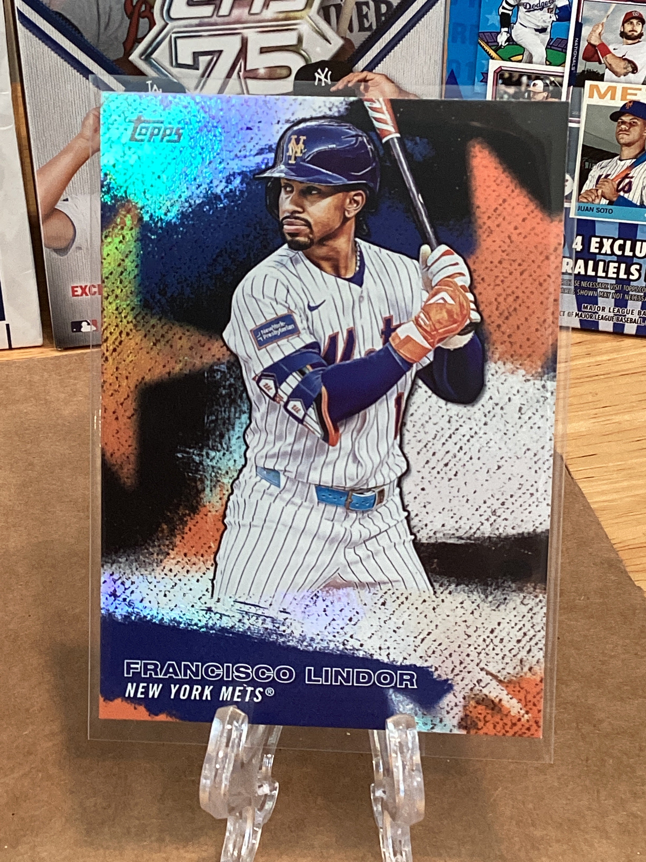 2026 Topps series 1 Fransico Lindor SLMB-10 GM 10