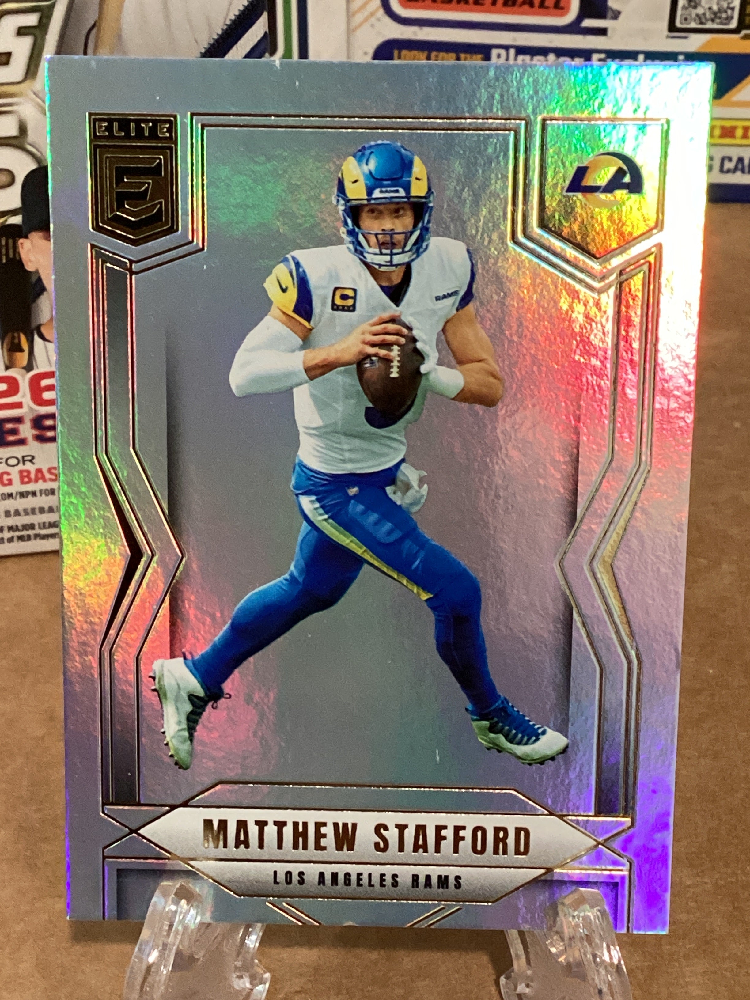 2025 NFL Matthew Stafford-Donruss Elite/Foil-Gem Mint