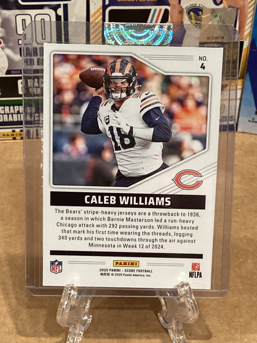 2025 Caleb Williams-Score-Throw backs-#4-Gem mint 10