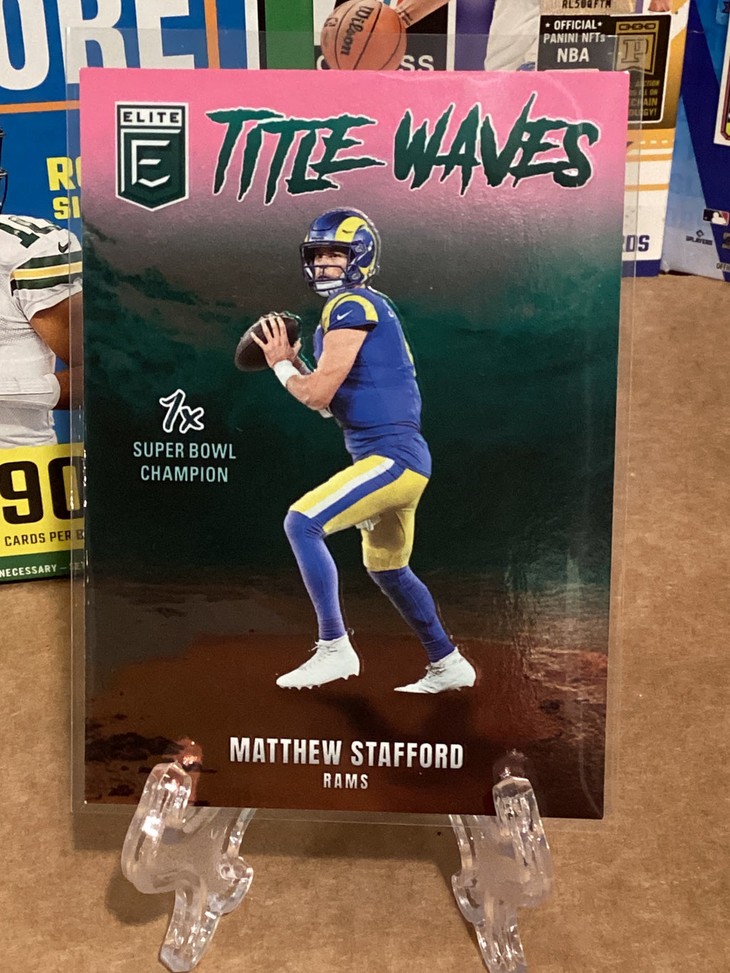 2025 NFL Matthew Stafford-Donruss/Elite/TitleWaves-Gem mint