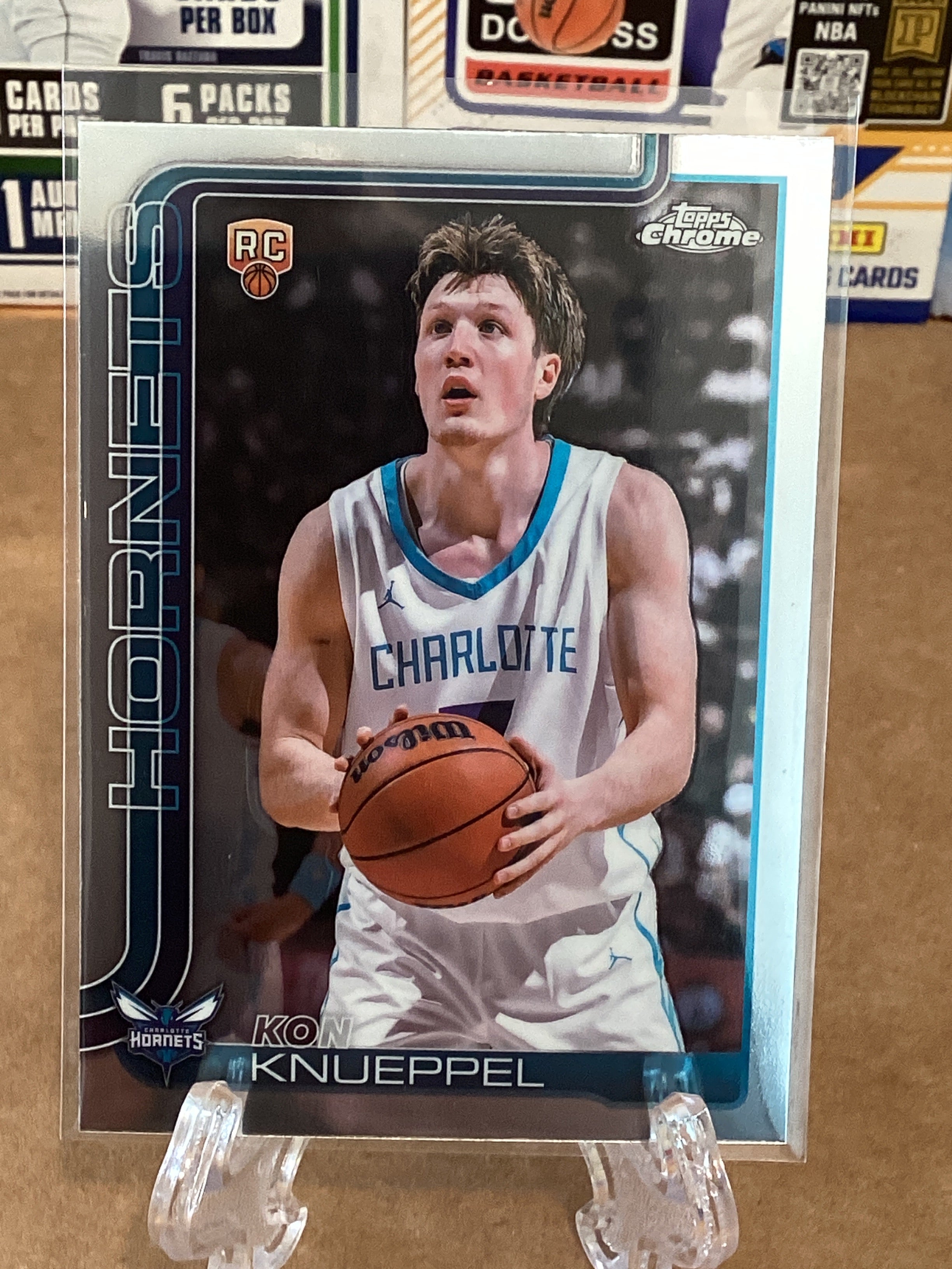 2025 NBA Kon Knueppel-Topps-Chrome-Rookie-Gem mint