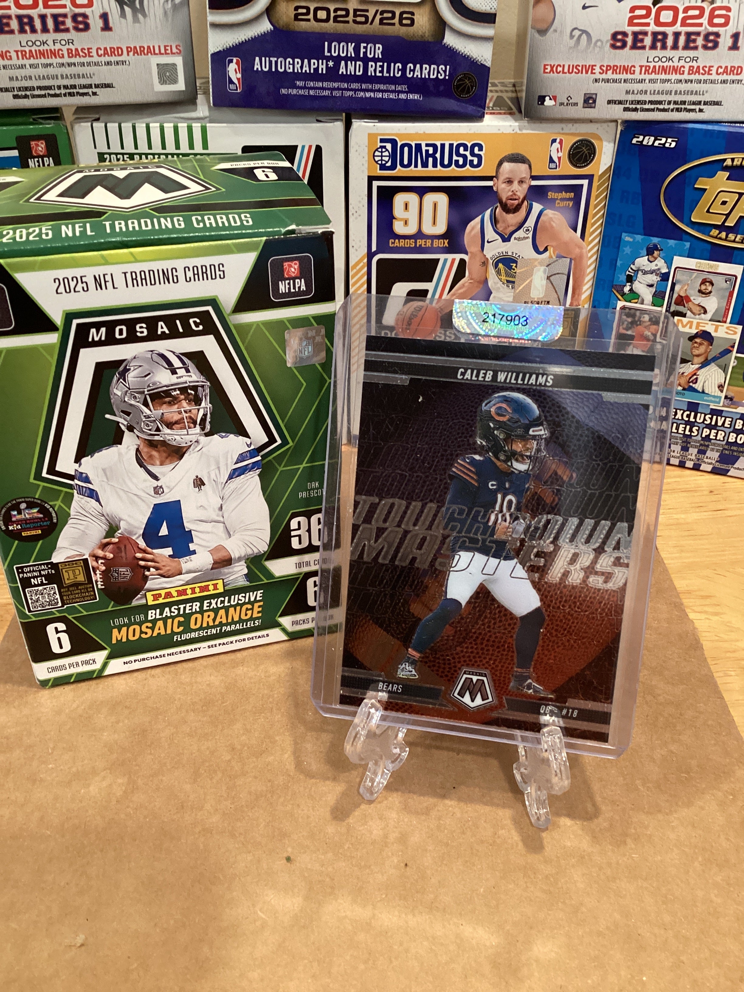 2025 NFL Panini Caleb Williams Mosaics #13 Gem mint 10