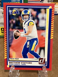 2025 NFL Matthew Stafford-Donruss/Pree proof/Red-Gem mint