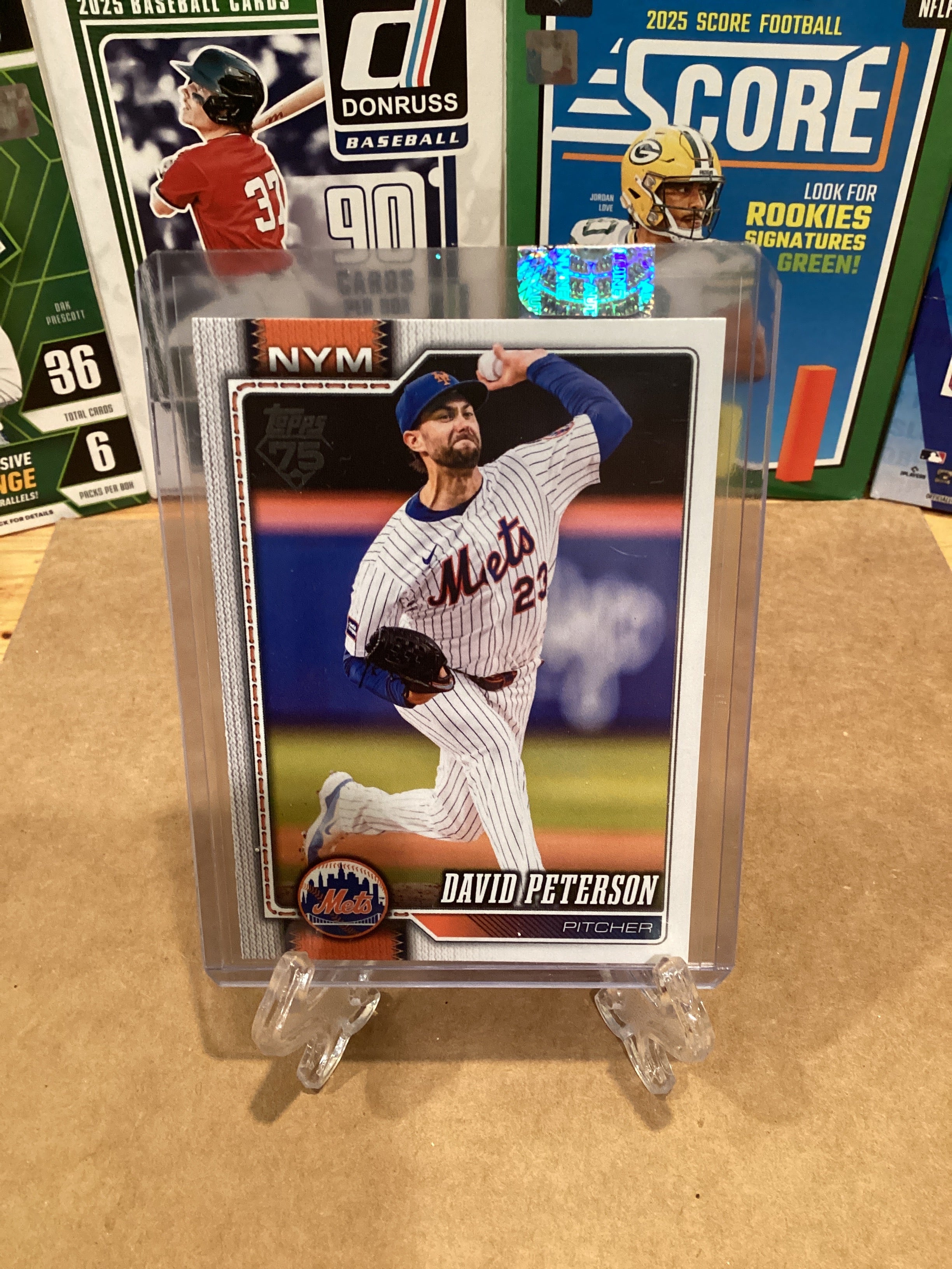 2026 Topps series one David Peterson base card #215 ungraded