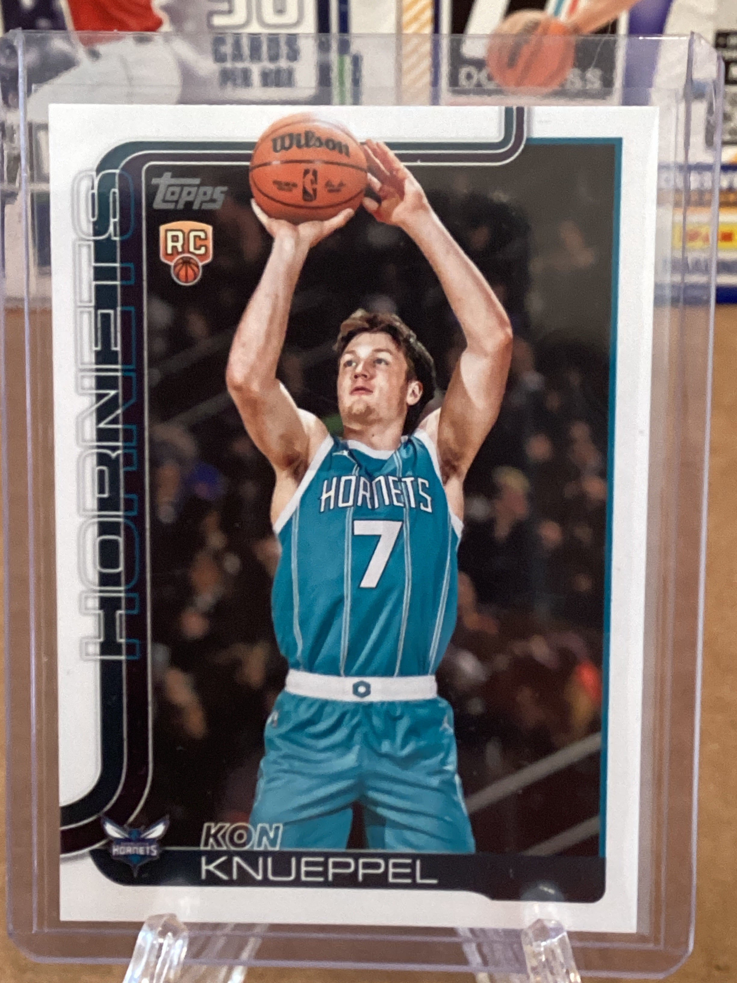 2025 NBA Kon Knueppel-Topps-Rookie card-Base-Gem mint