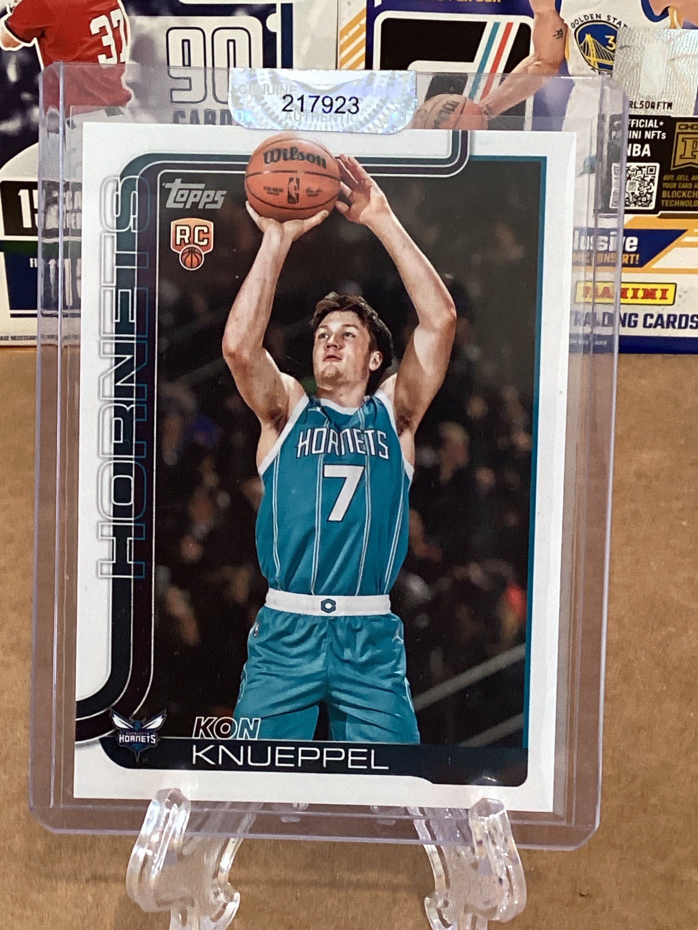 2025 NBA Kon Knueppel-Topps-Rookie card-Base-Gem mint