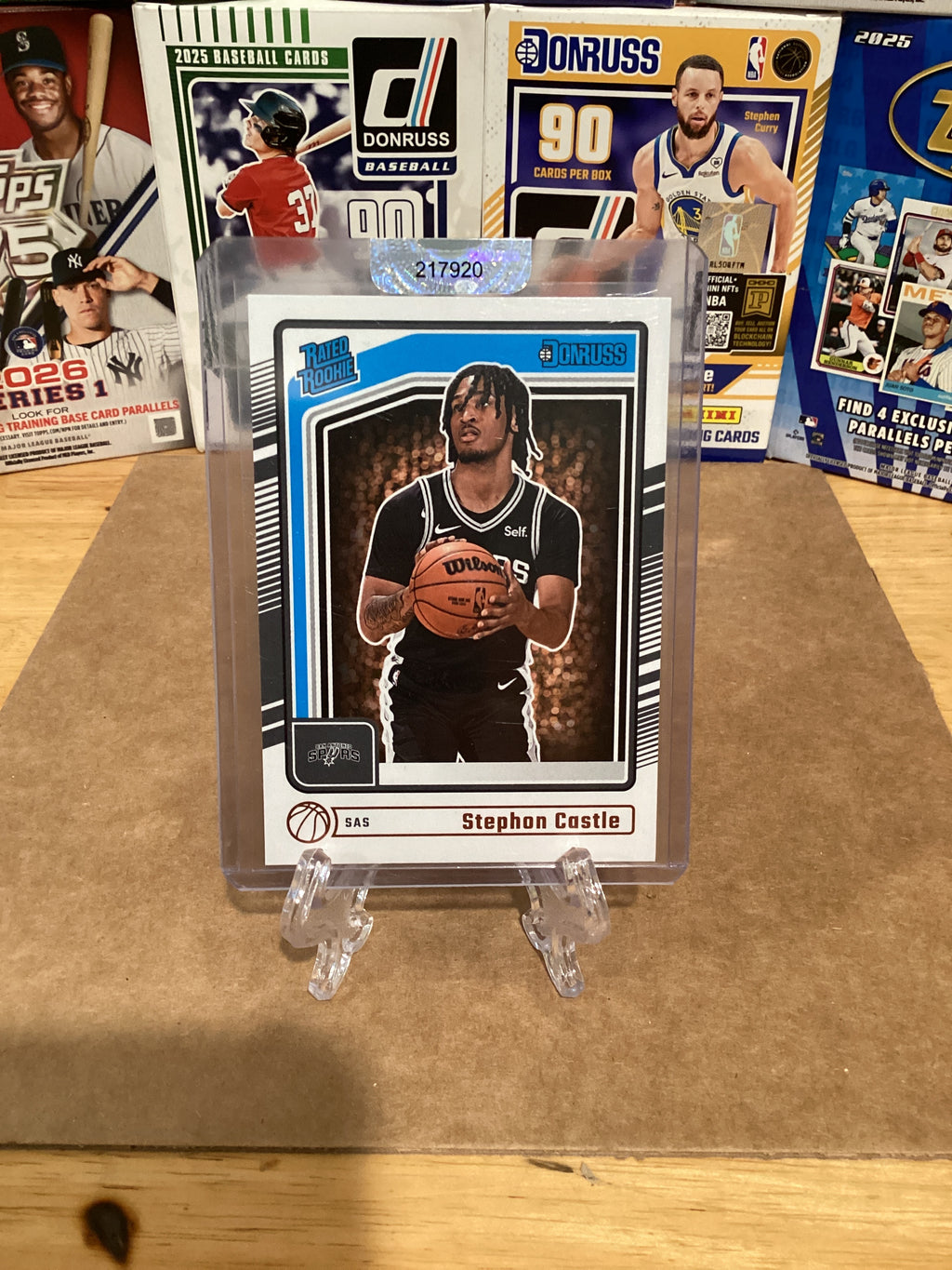 2024-25 NBA Stephon Castle-Donruss-Rated Rookie-Gem Mint