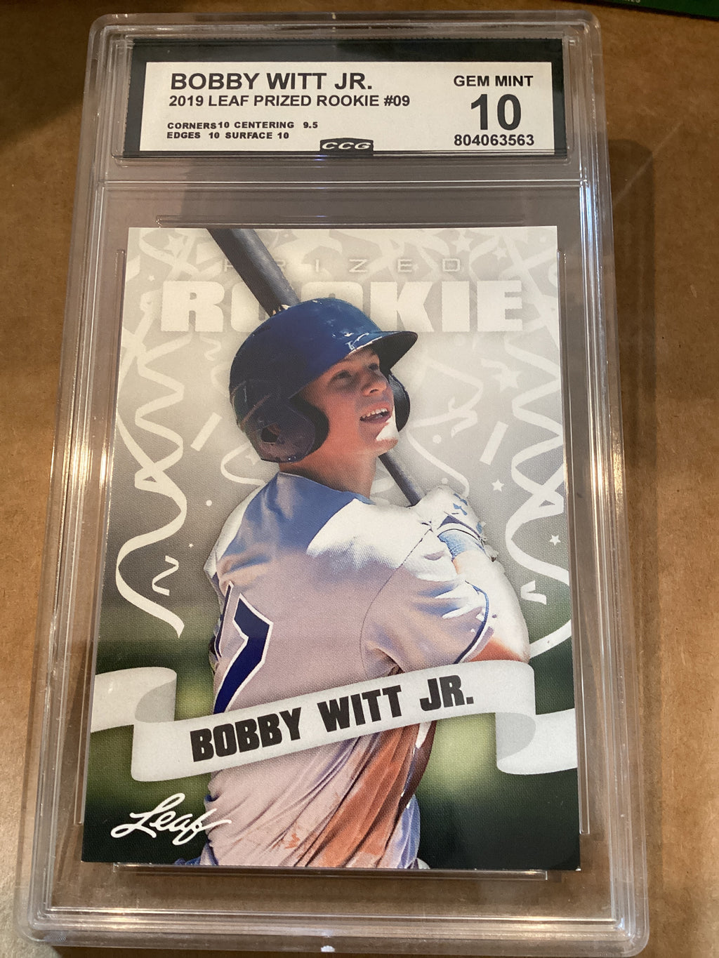 Bobby Witt Jr 2019 Rookie GM 10