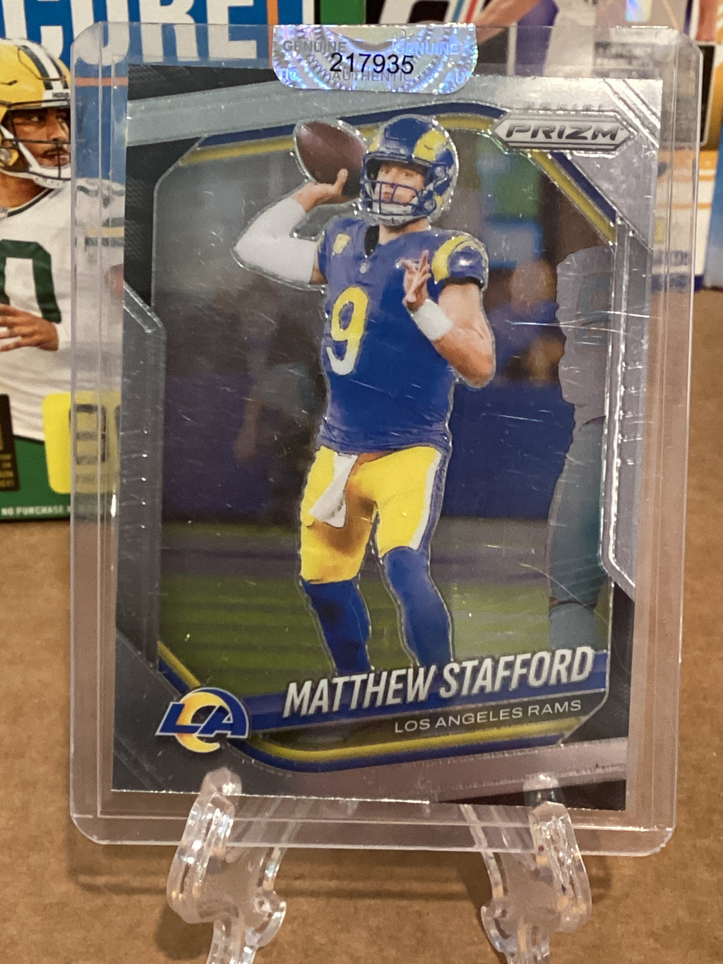 2025 NFL Matthew Stafford-Panini/Prism-Gem Mint