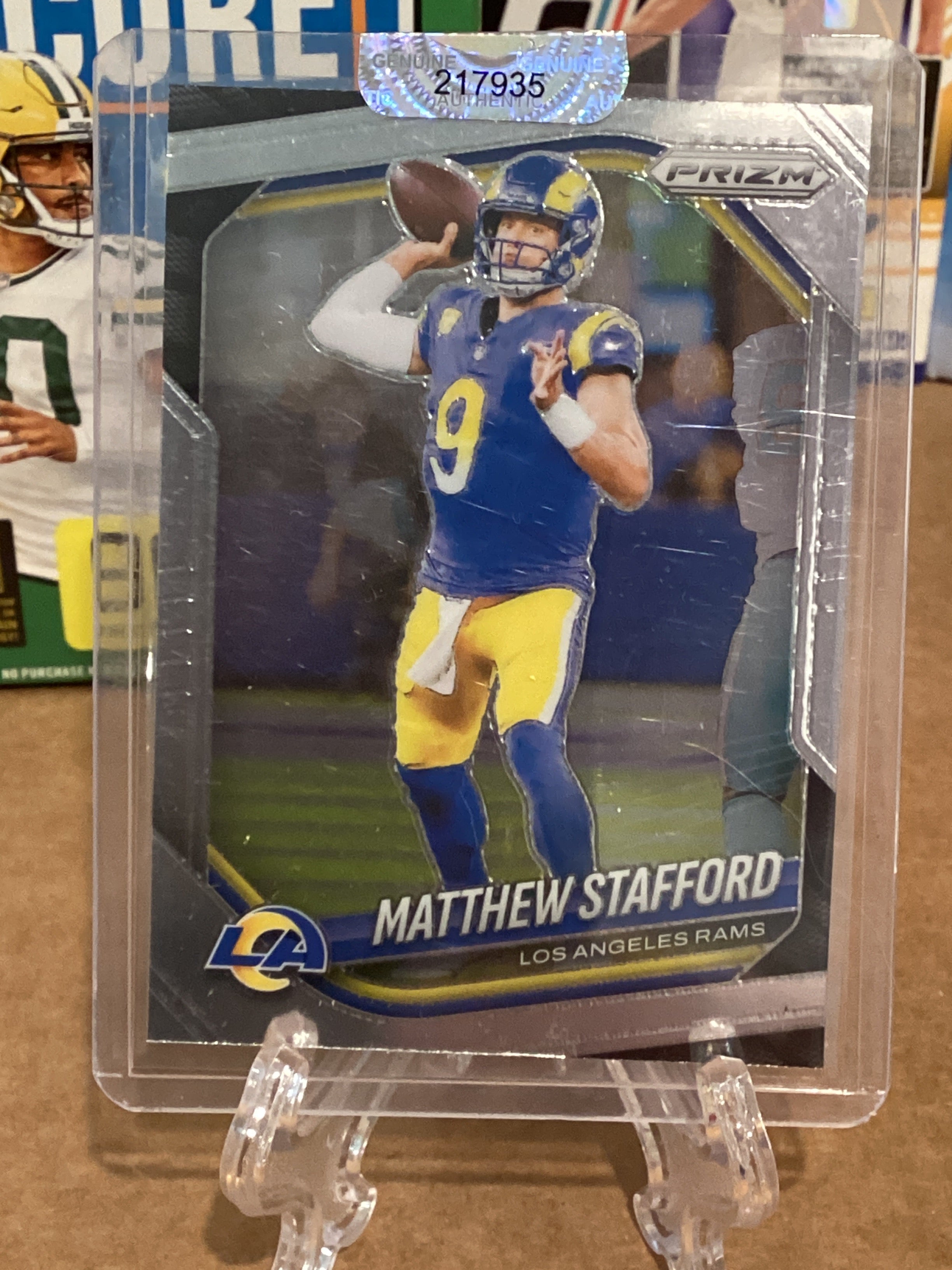 2025 NFL Matthew Stafford-Panini/Prism-Gem Mint