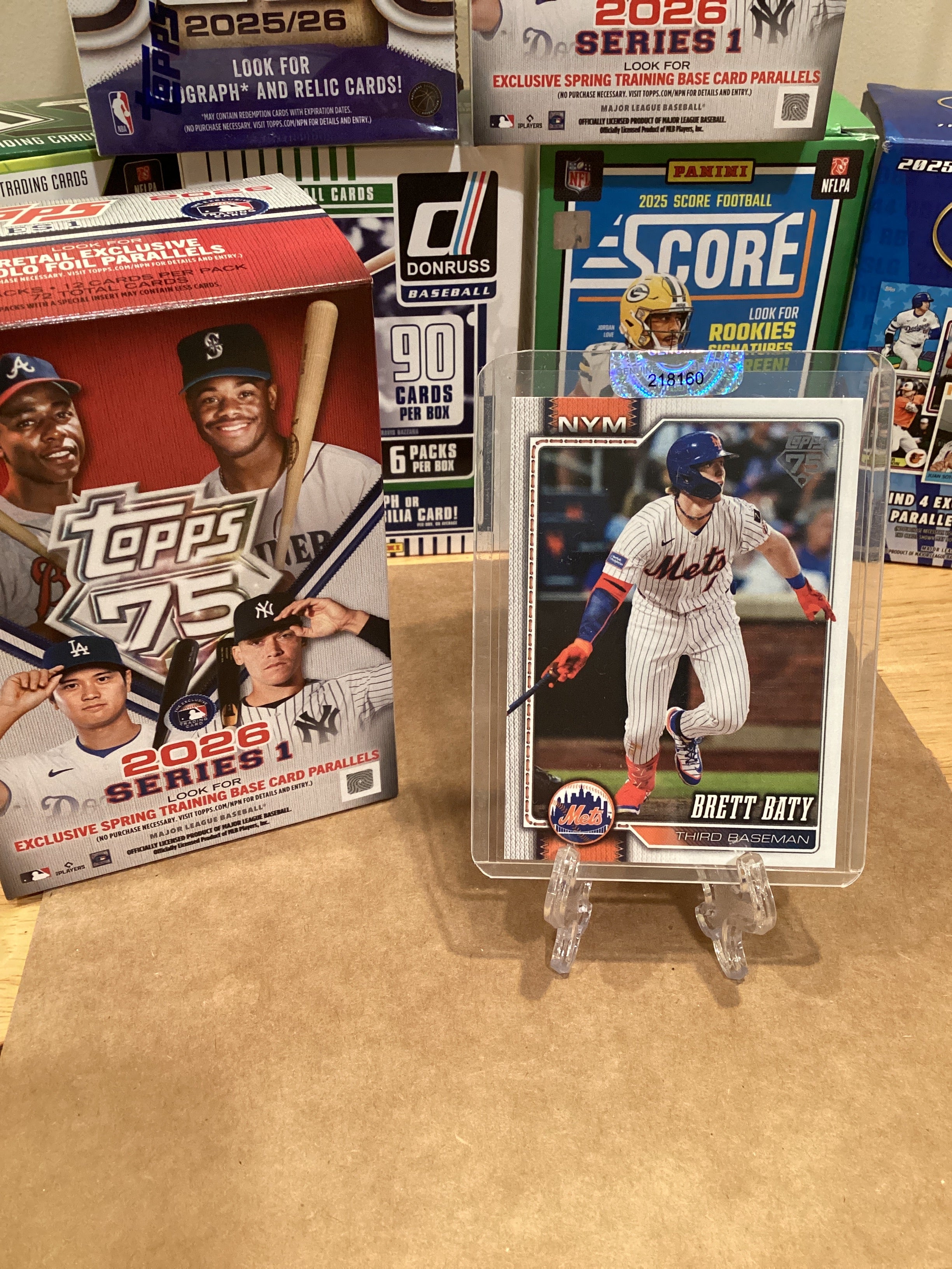 2026 Topps Series 1 Brett Baty Base GM10