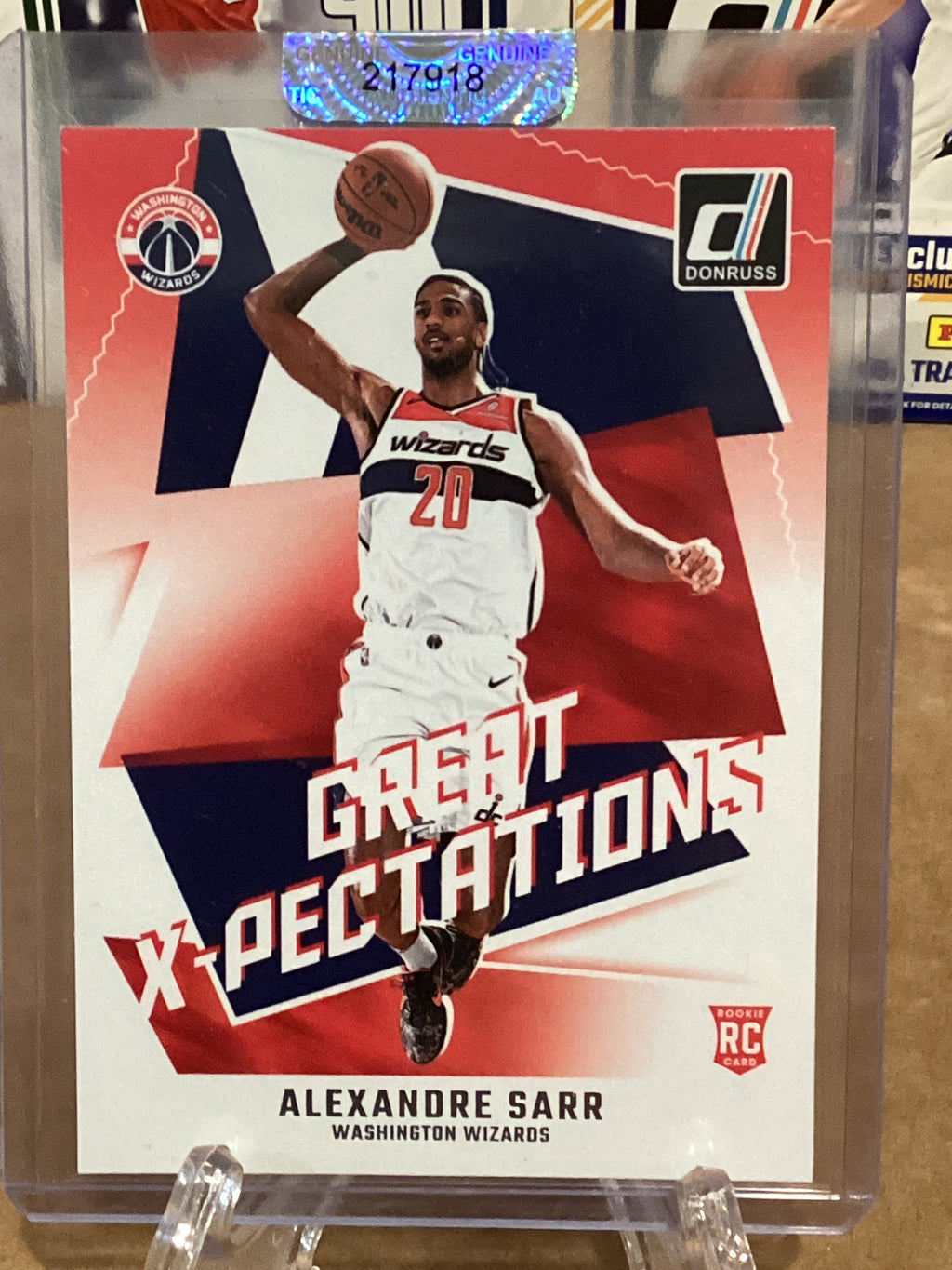 2024-25 NBA Alexandre Sarr-Donruss- Great X-pectations- Gem Mint