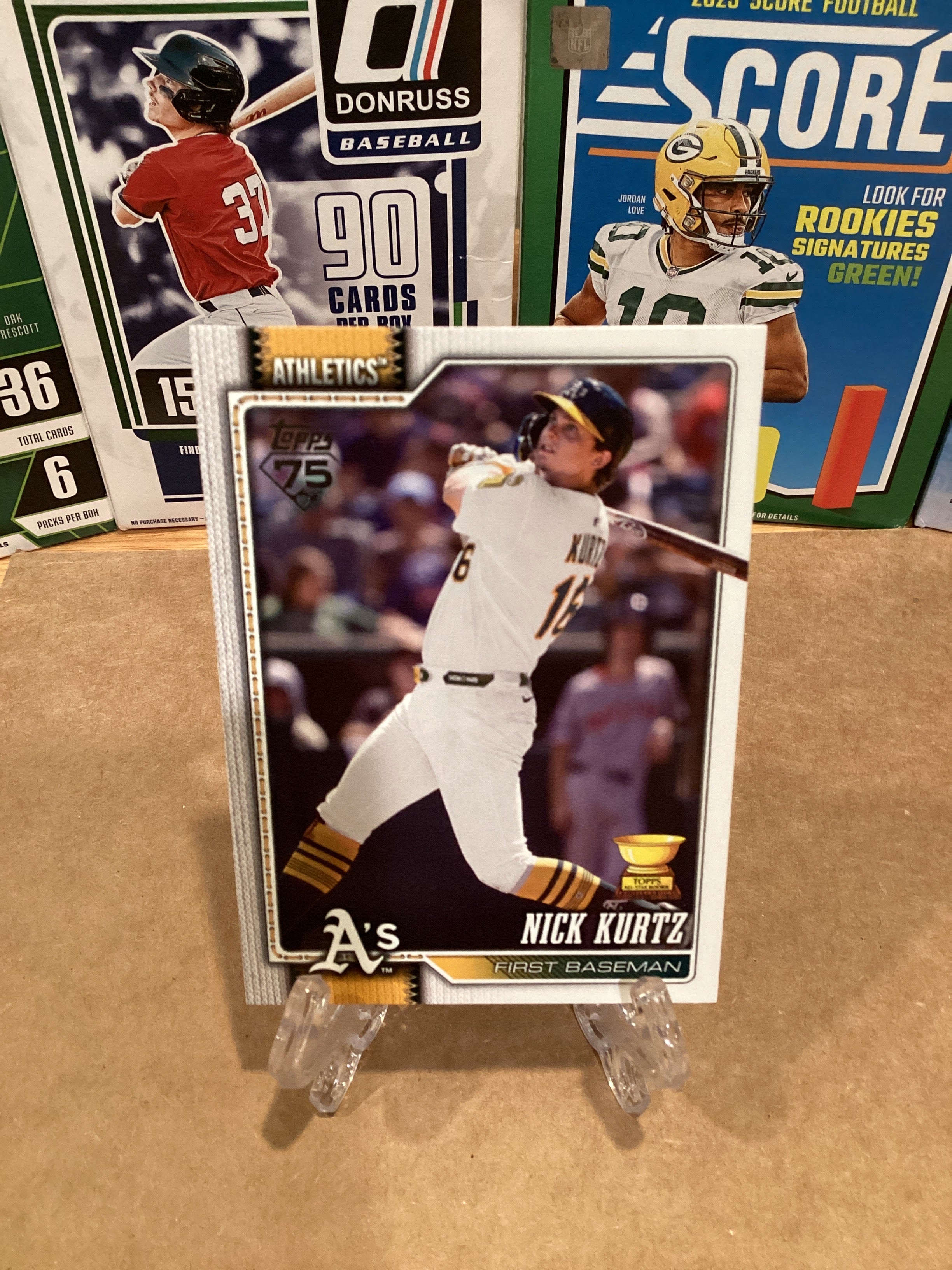 2026 Topps series1 Nick Kurtz. #97 Raw Ungraded GM 10