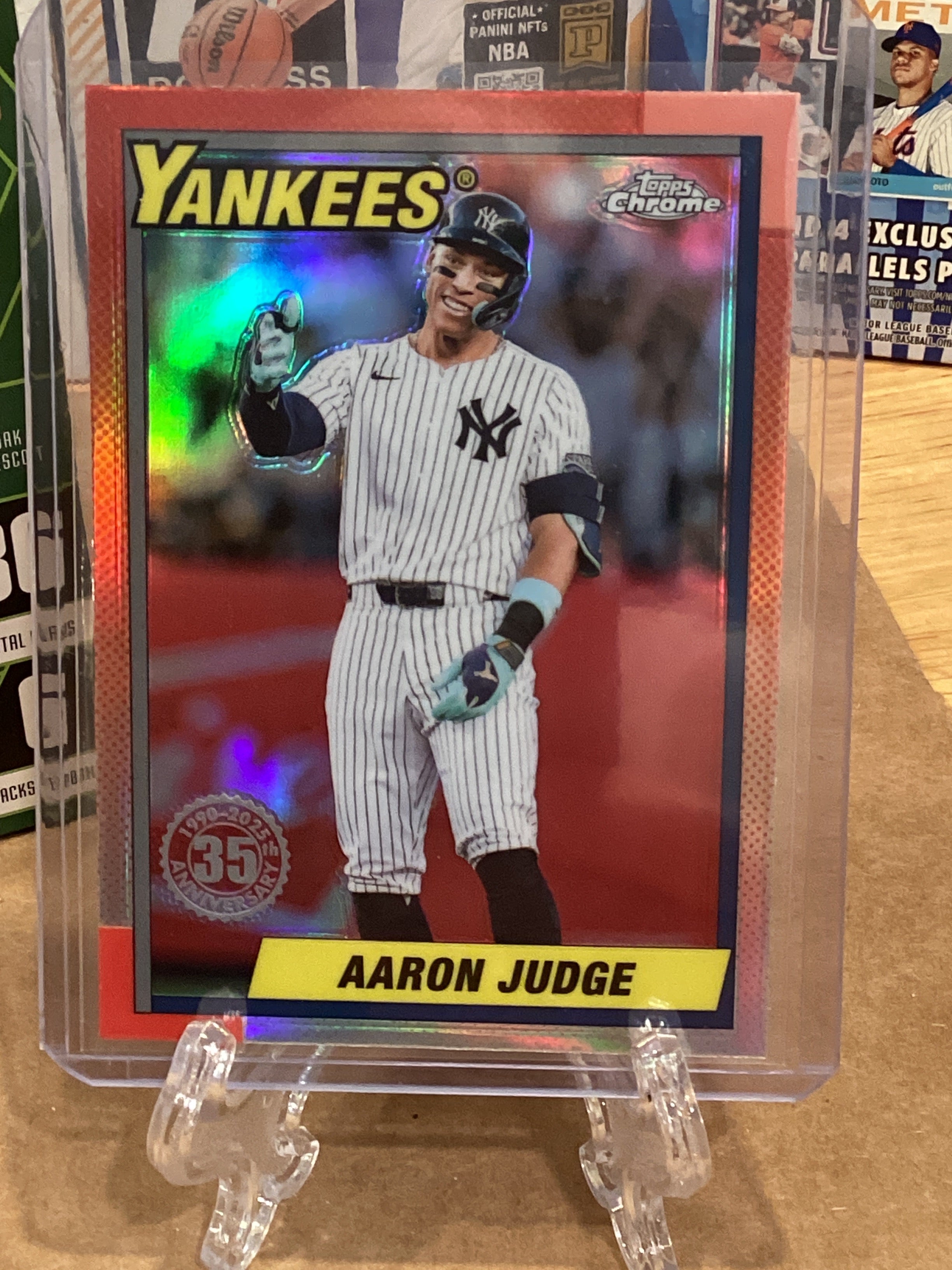 2025 MLB Topps Aaron Judge Red foil #90CB-11 gem mint 10