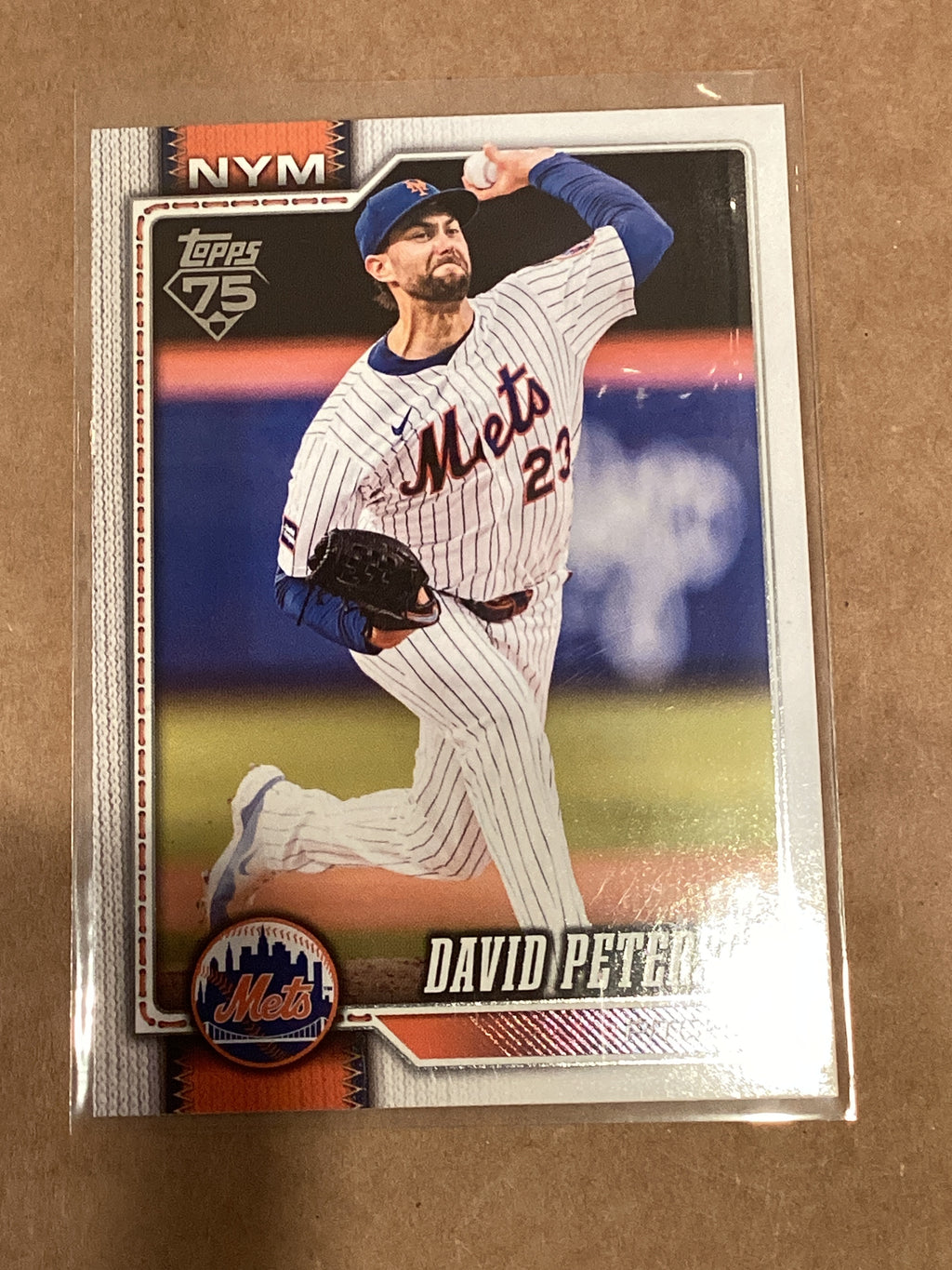 2026 Topps series one David Peterson base card #215 ungraded