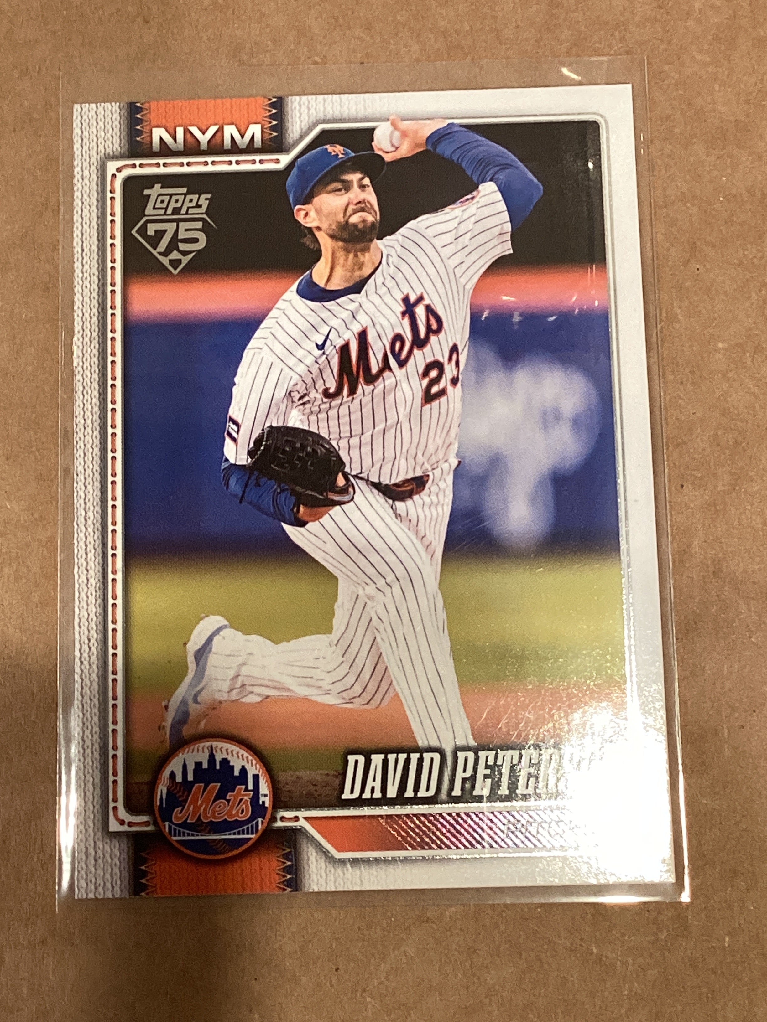 2026 Topps series one David Peterson base card #215 ungraded