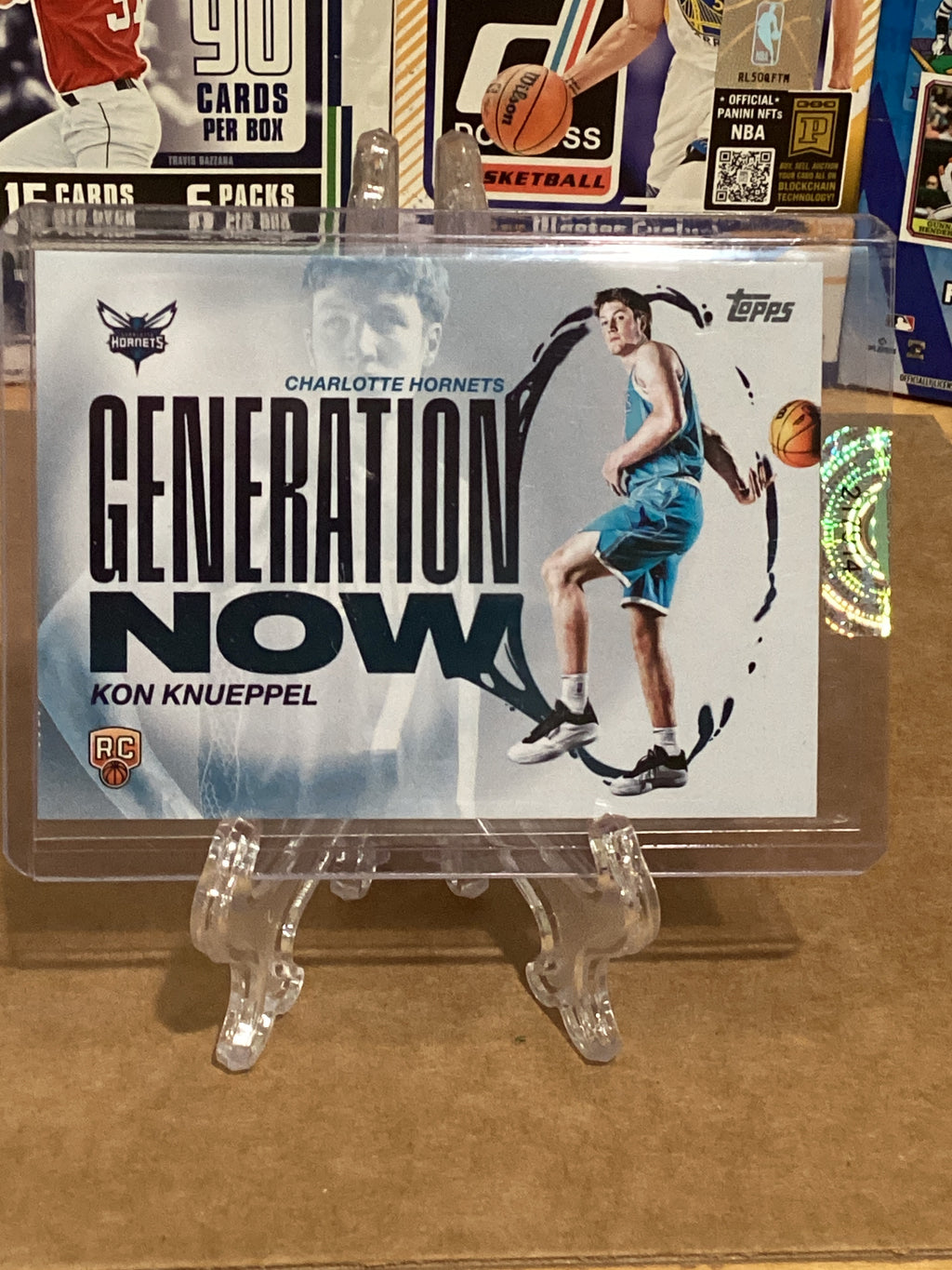 2025 NBA Kon Knueppel, Topps- Rookie-#GN4- Gem mint.