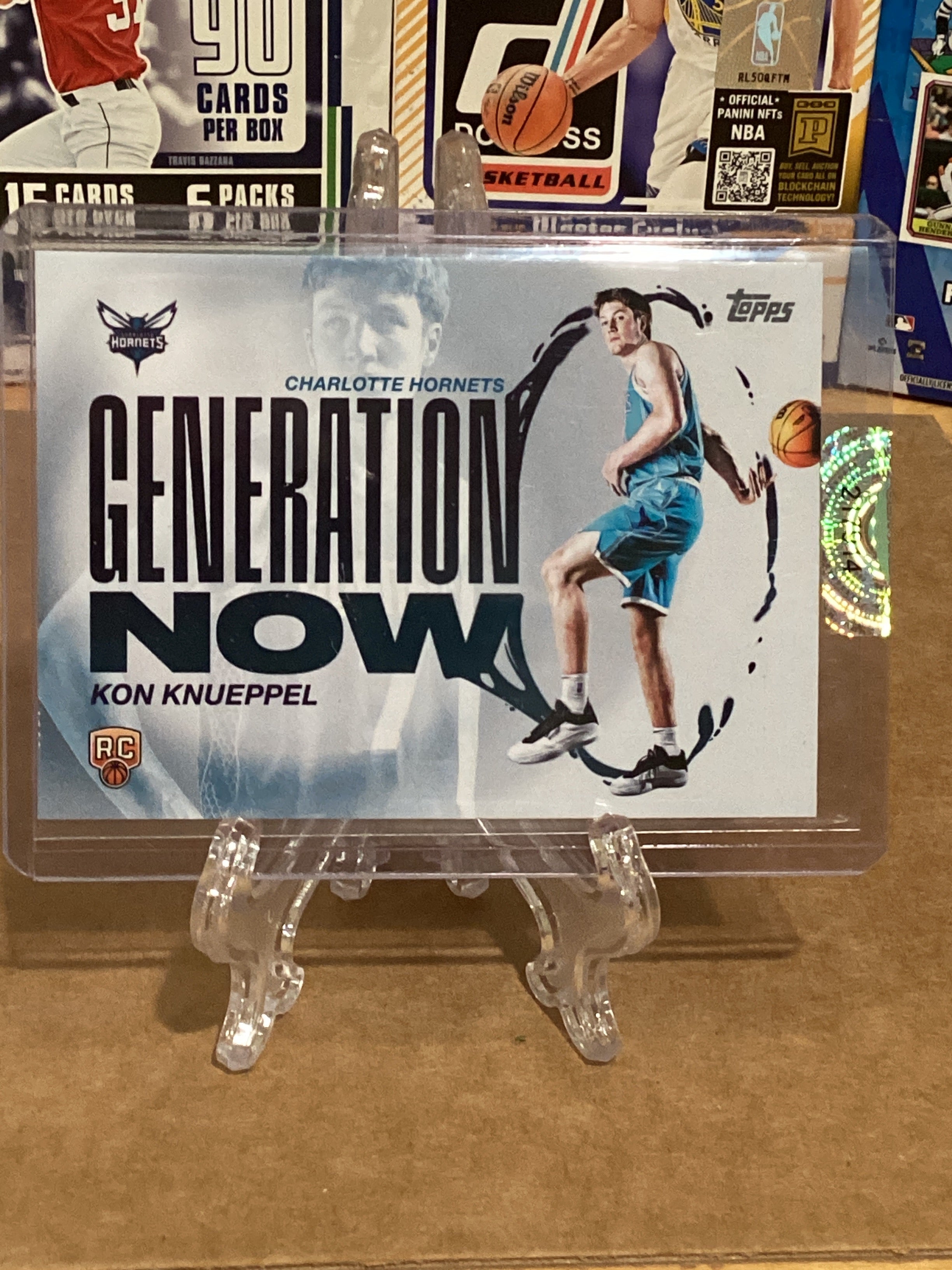 2025 NBA Kon Knueppel, Topps- Rookie-#GN4- Gem mint.