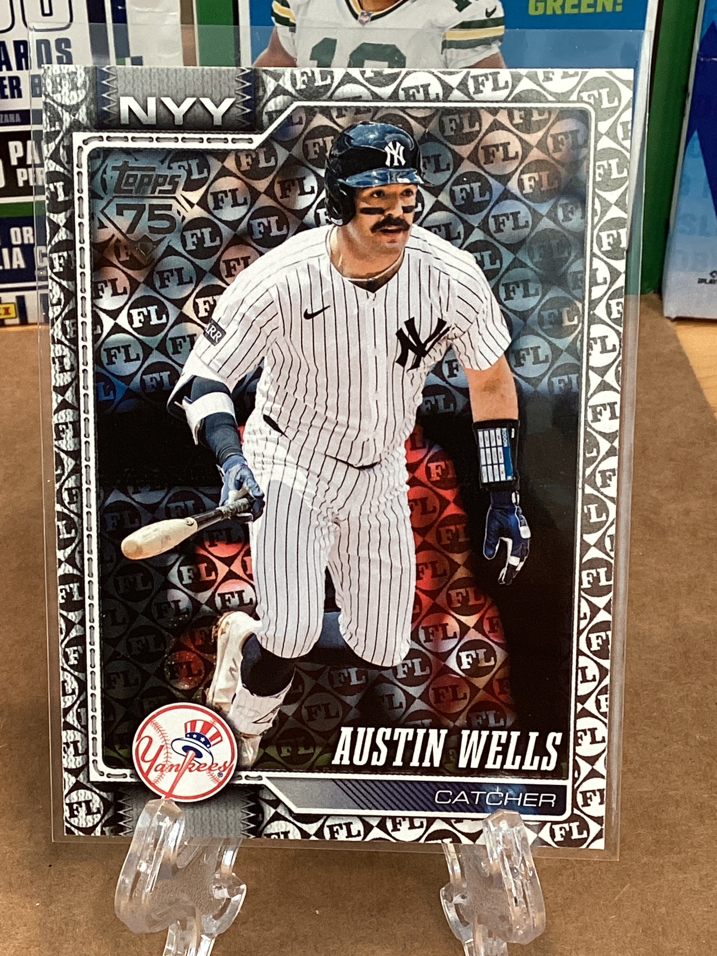 2026 Topps 1 Austin Wells, Refractor 220, GM 10.