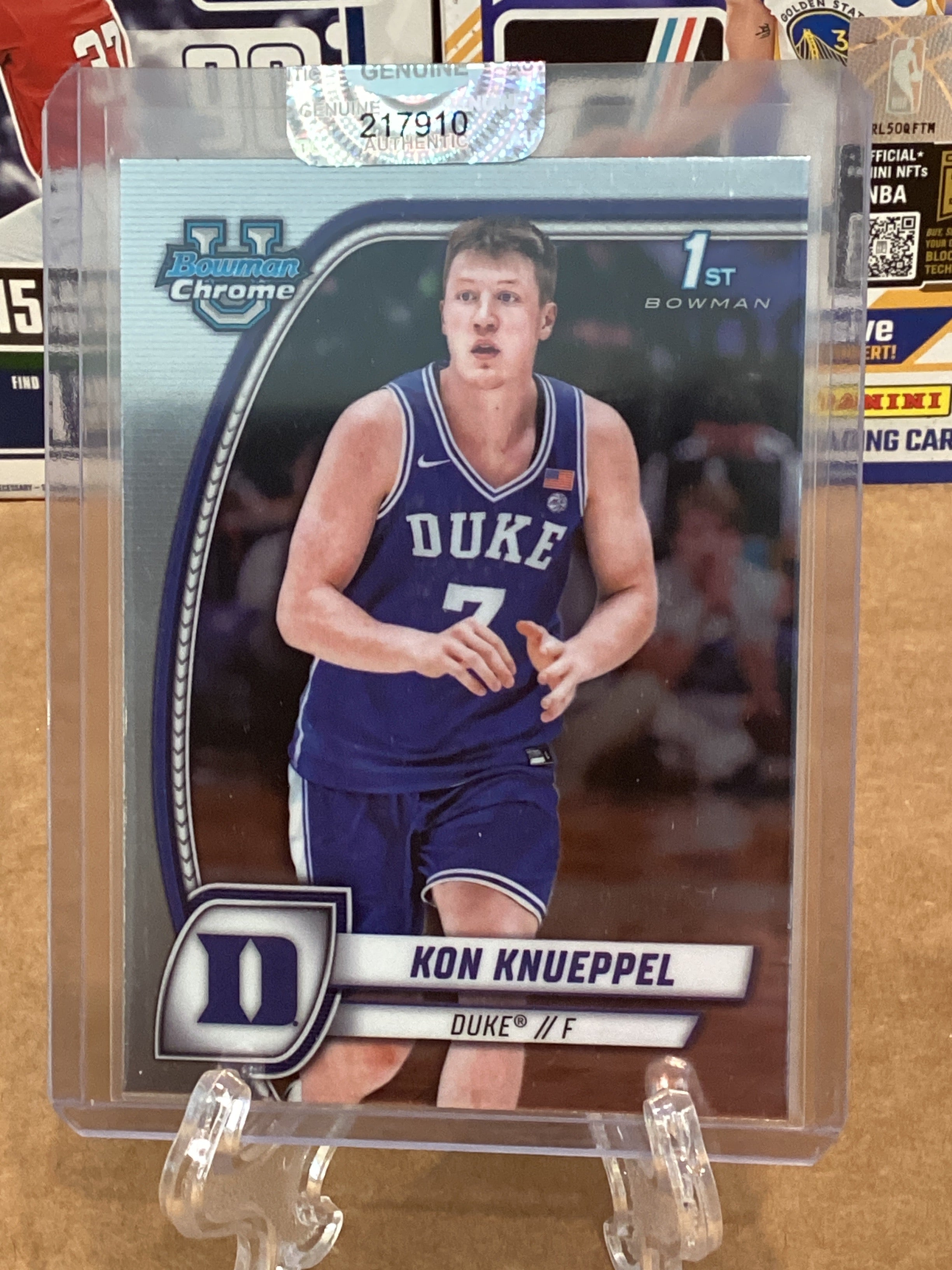 2025 NBA Kon Knueppel Bowman U Chrome #48 GM 9.8+