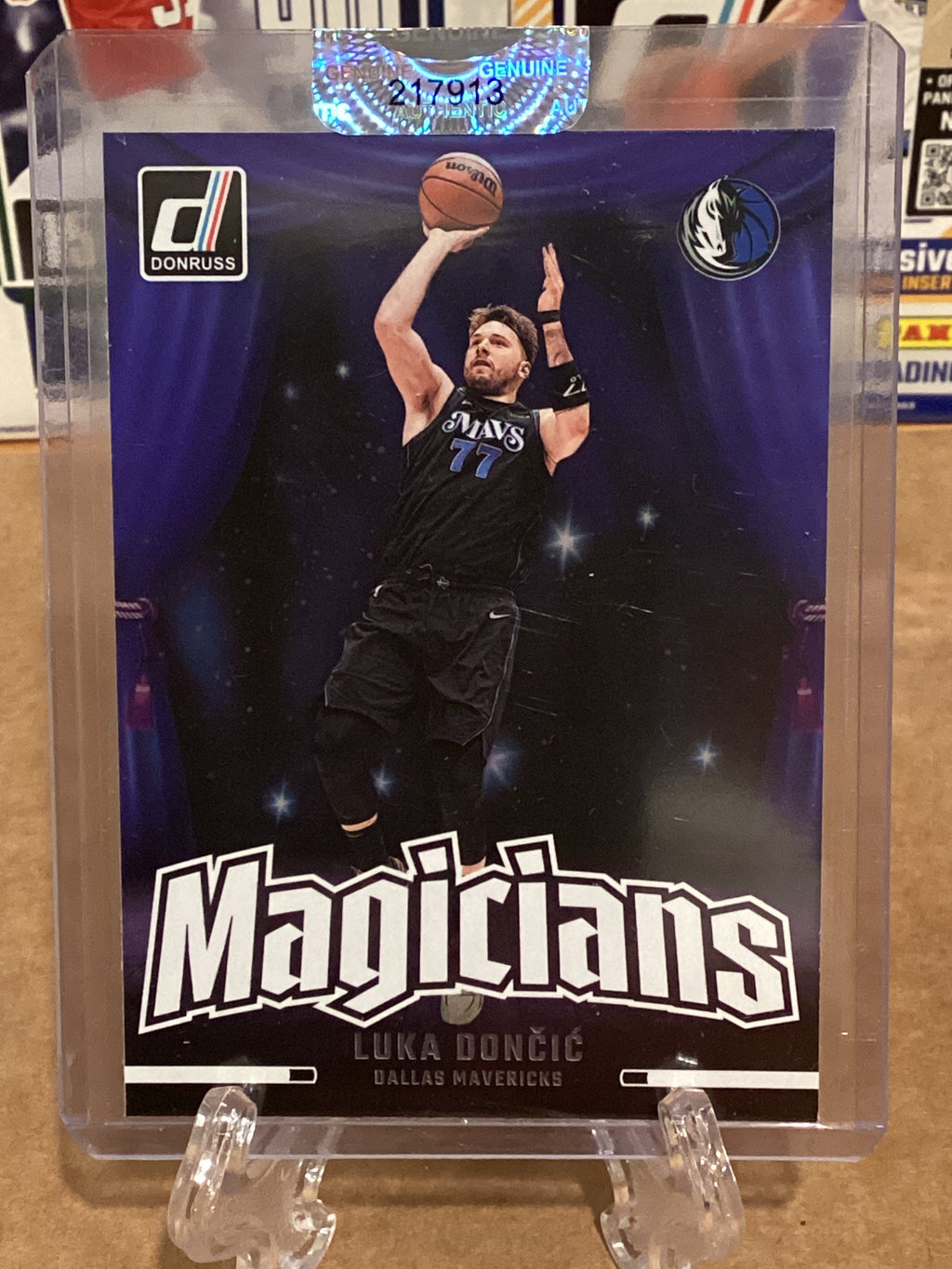 2024-25 NBA Luka Dončić, Magicians-Donruss #8- Gem Mint