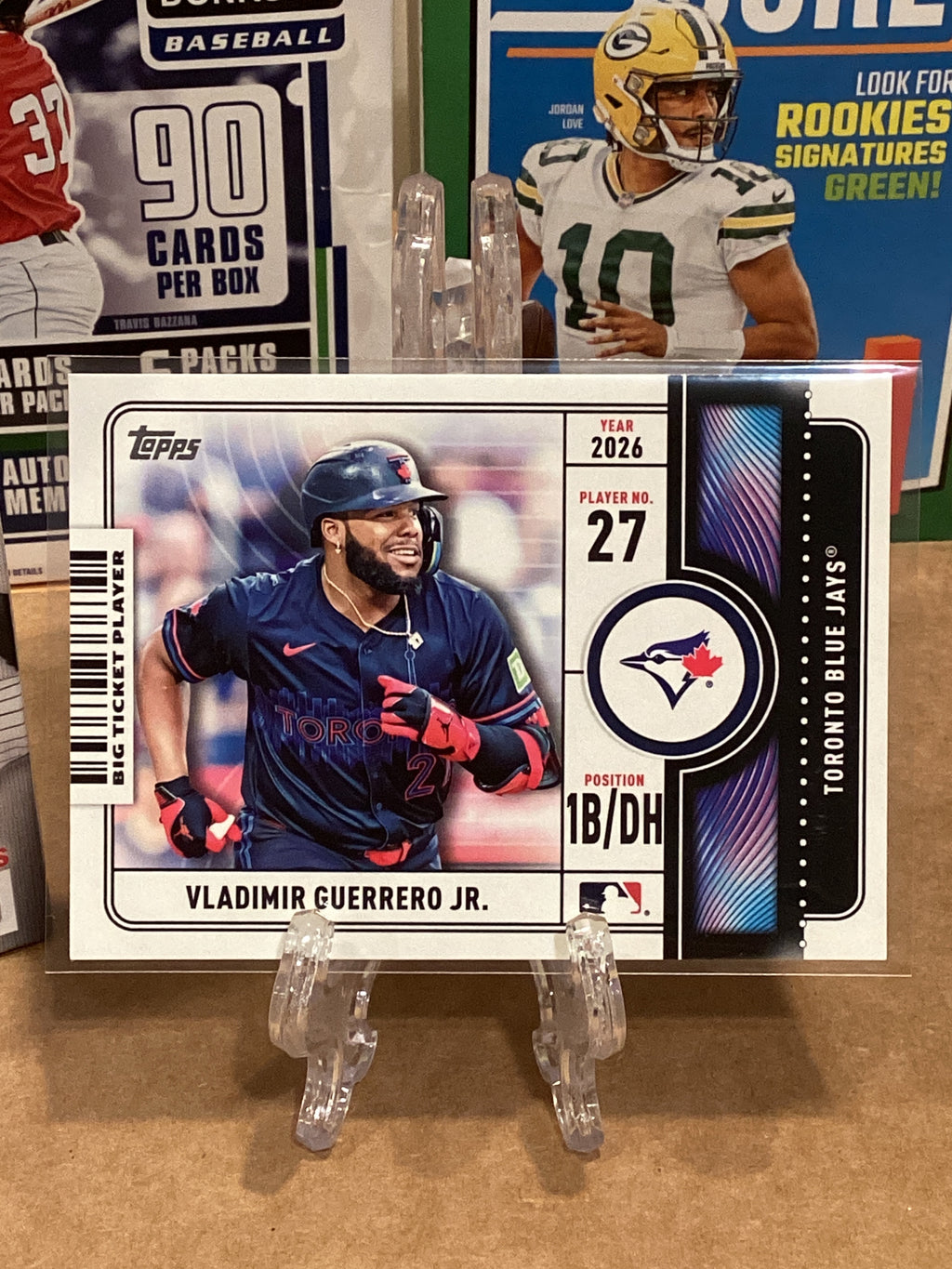 2026 Topps Series 1 Vladimir Guerrero Jr BTP-17 GM 10 ungraded