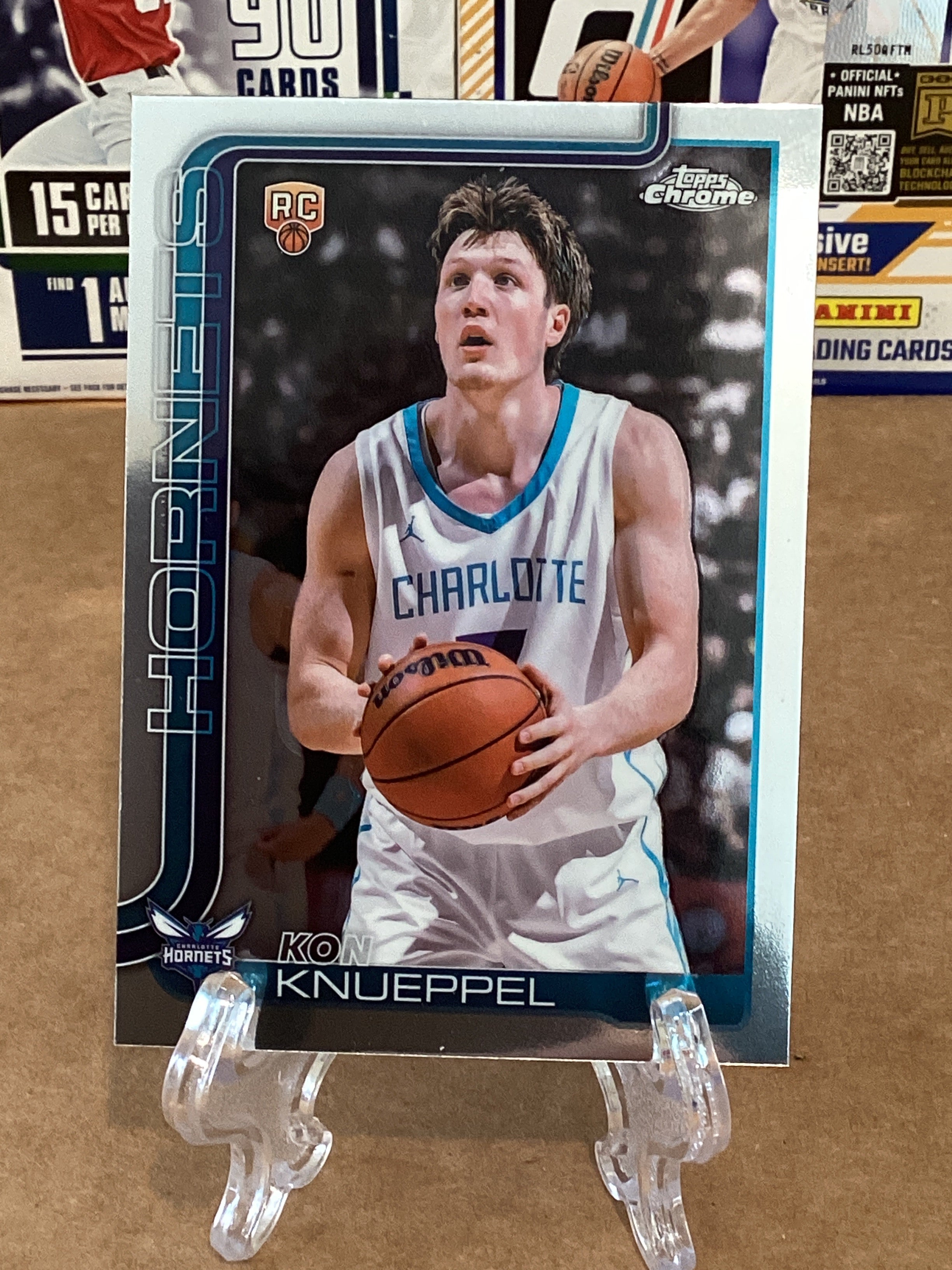 2025 NBA Kon Knueppel-Topps-Chrome-Rookie-Gem mint