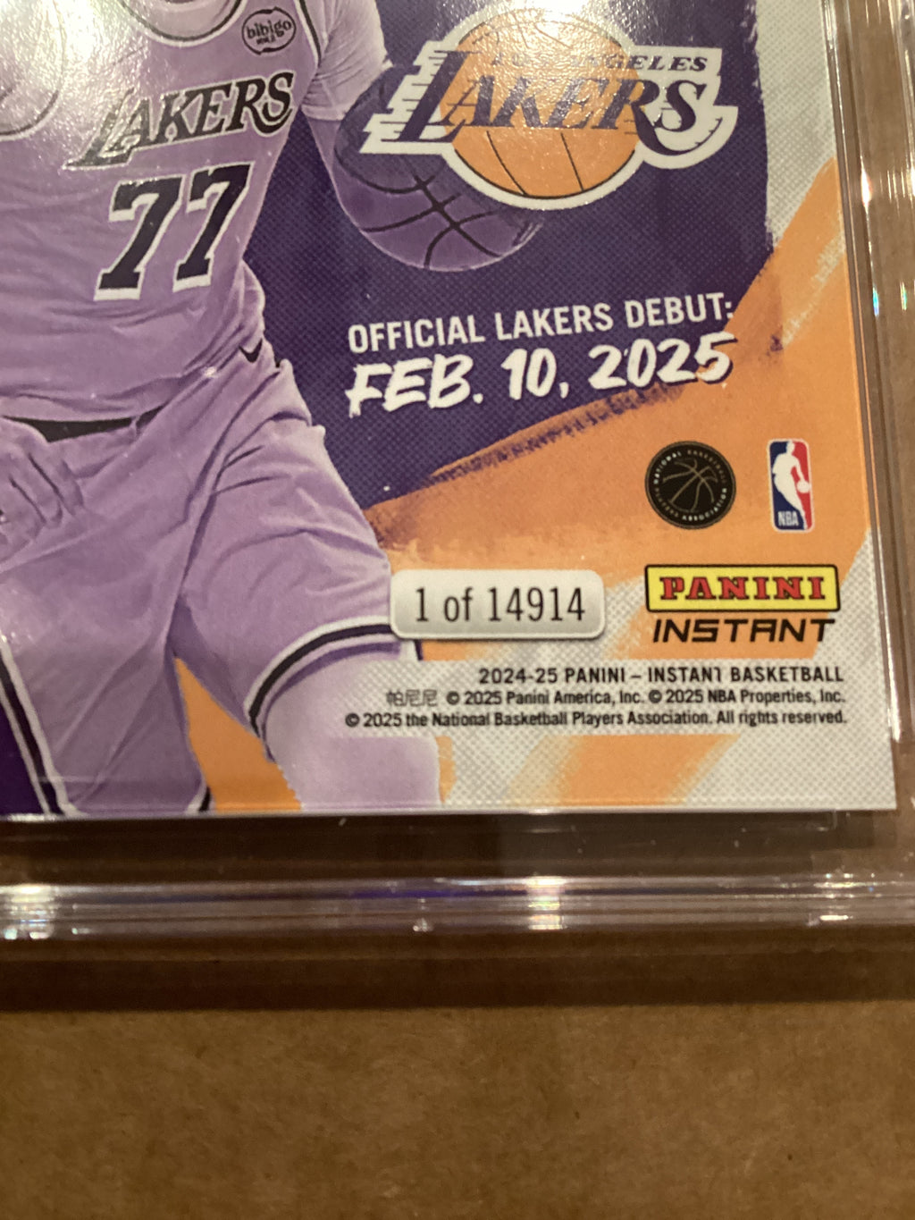 Luka Doncic 2024-25 Lakers 9.5