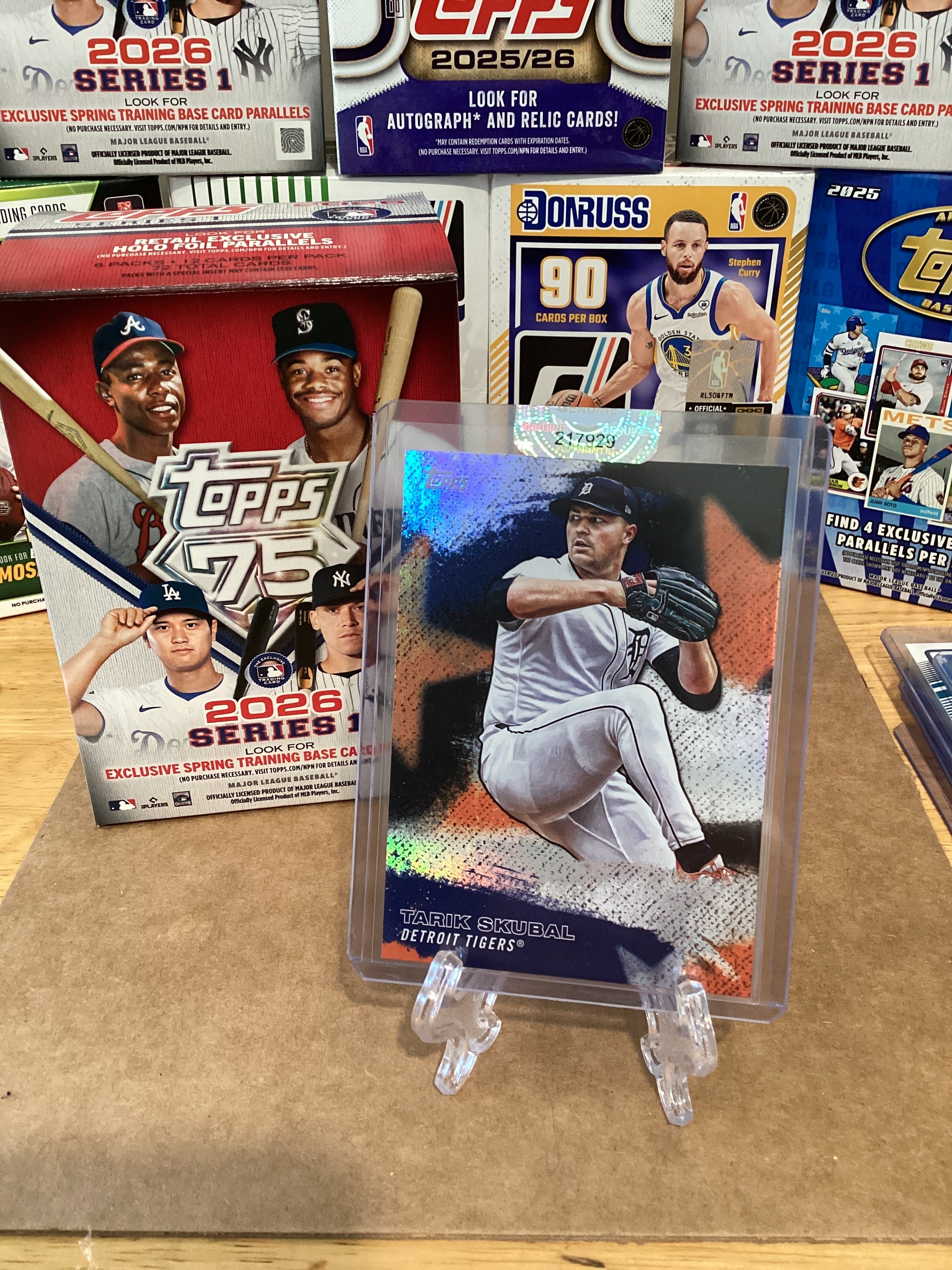 2026 MLB Tarik Skubal-Topps Ser1-Foil-Gem Mint
