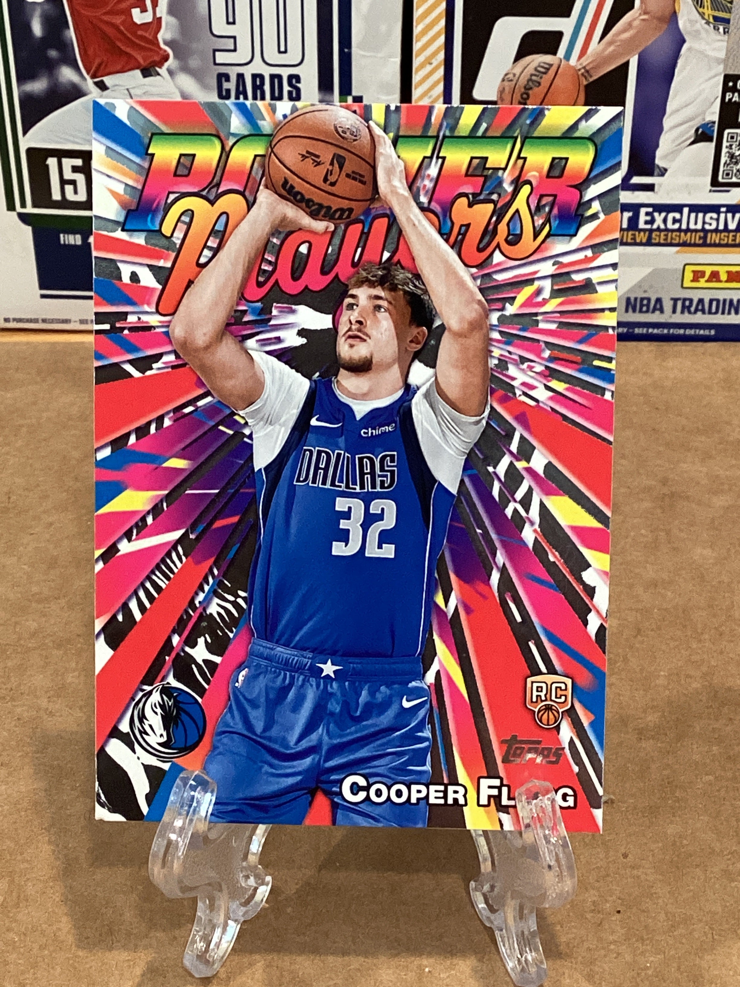 2025 NBA Cooper Flagg Rookie Topps chrome #PP-16; mint 9