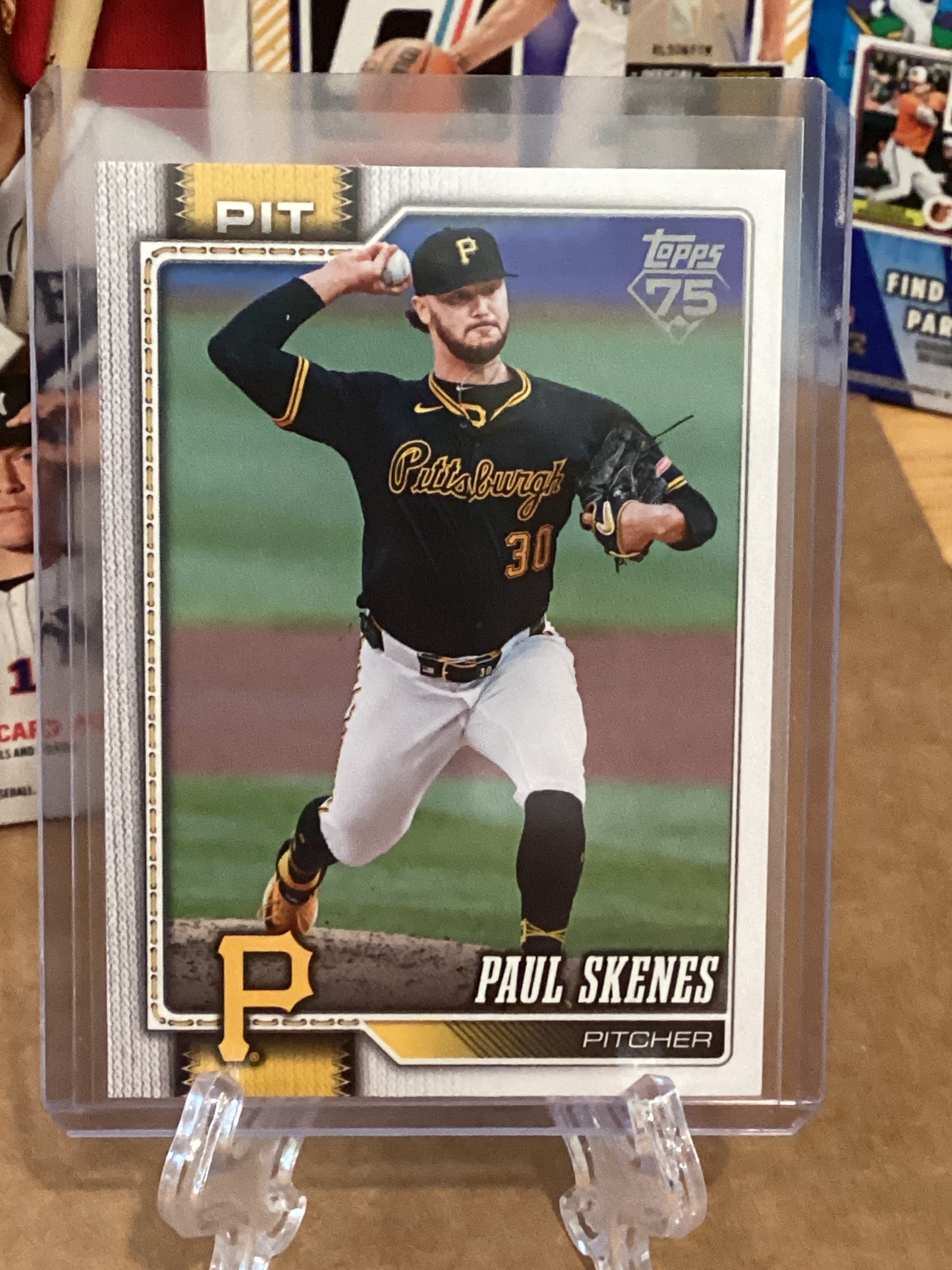 2026 MLB Paul Skenes-Topps/ser1- Base-Gem mint