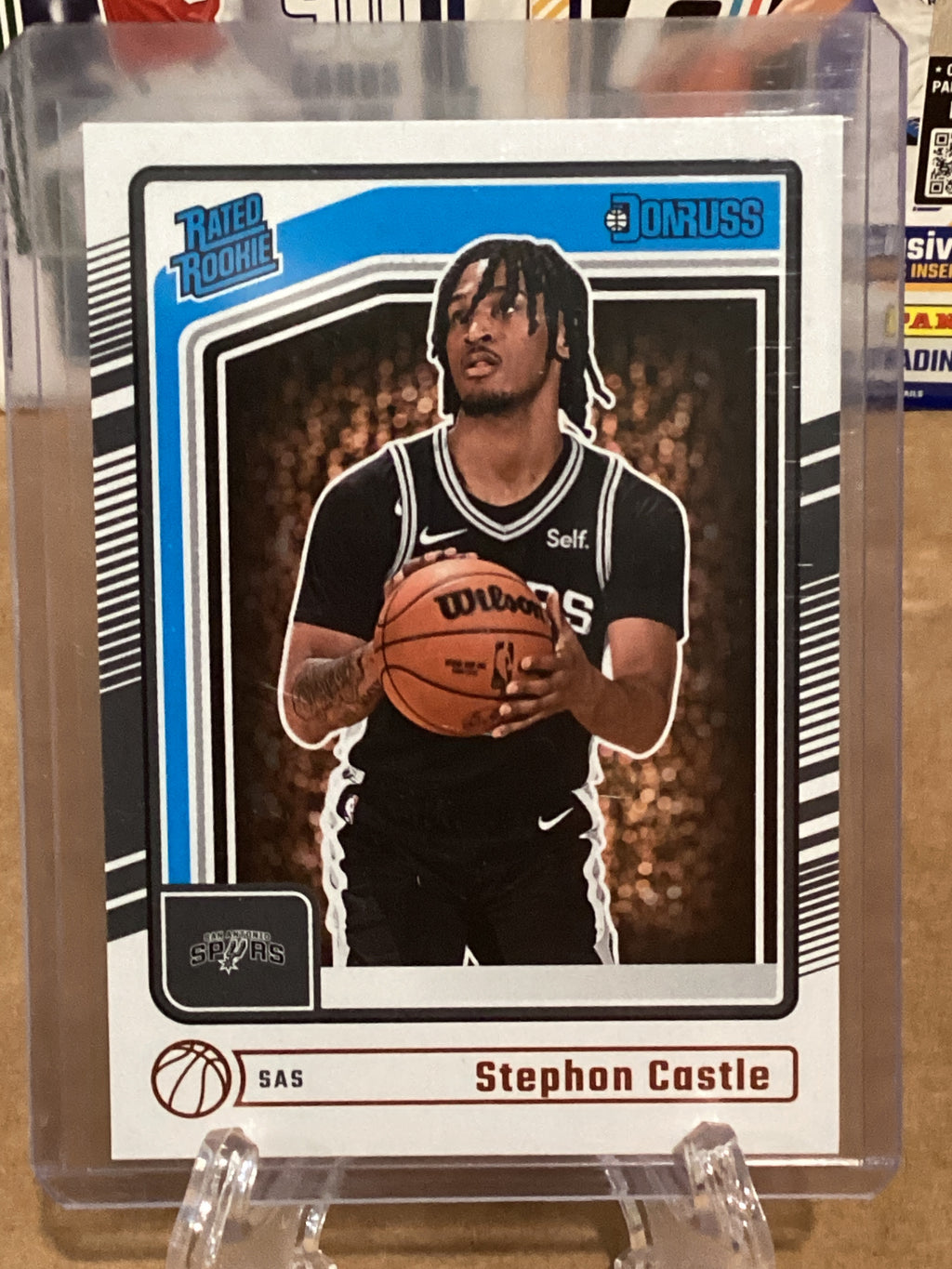 2024-25 NBA Stephon Castle-Donruss-Rated Rookie-Gem Mint